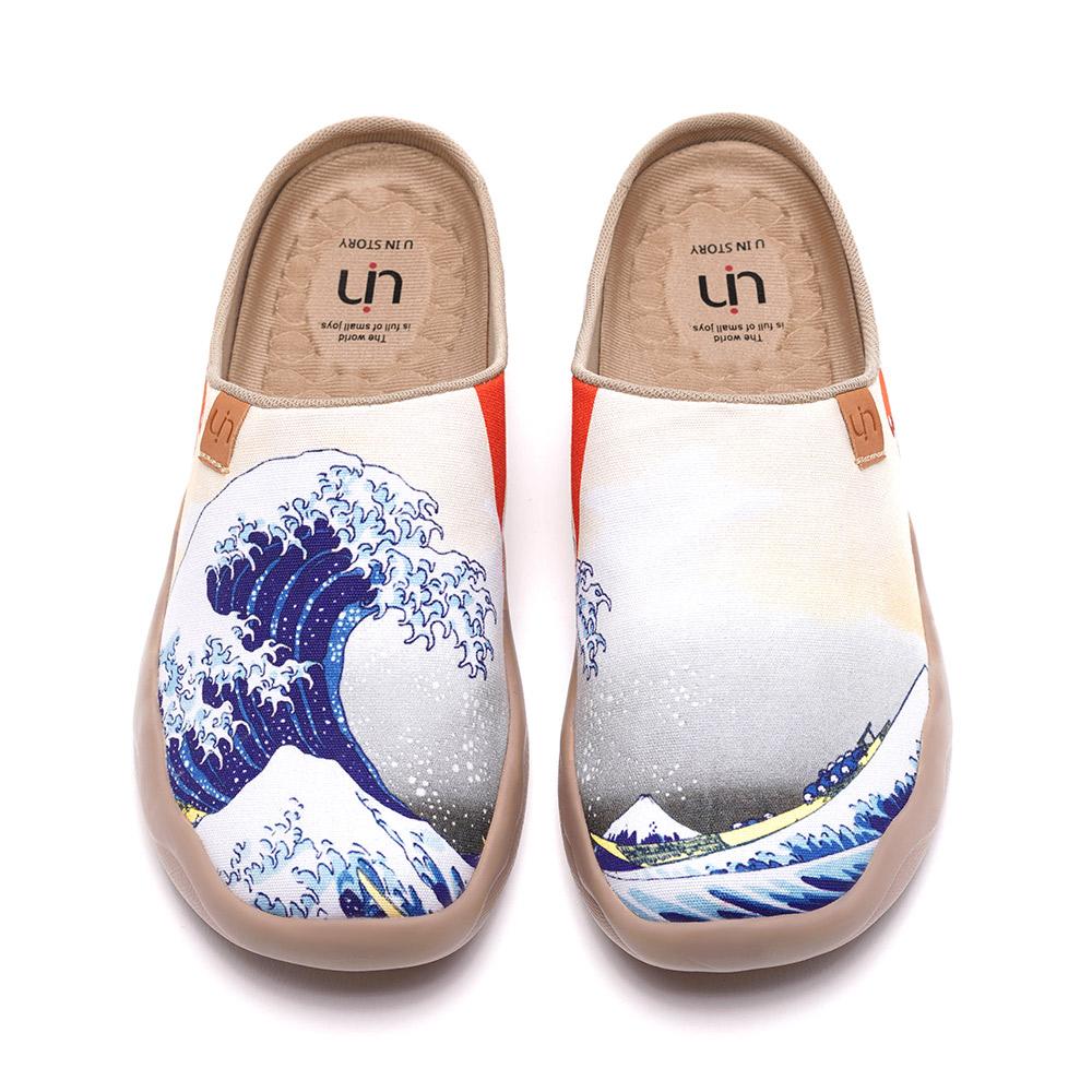 The great wave off cheap kanagawa shoes