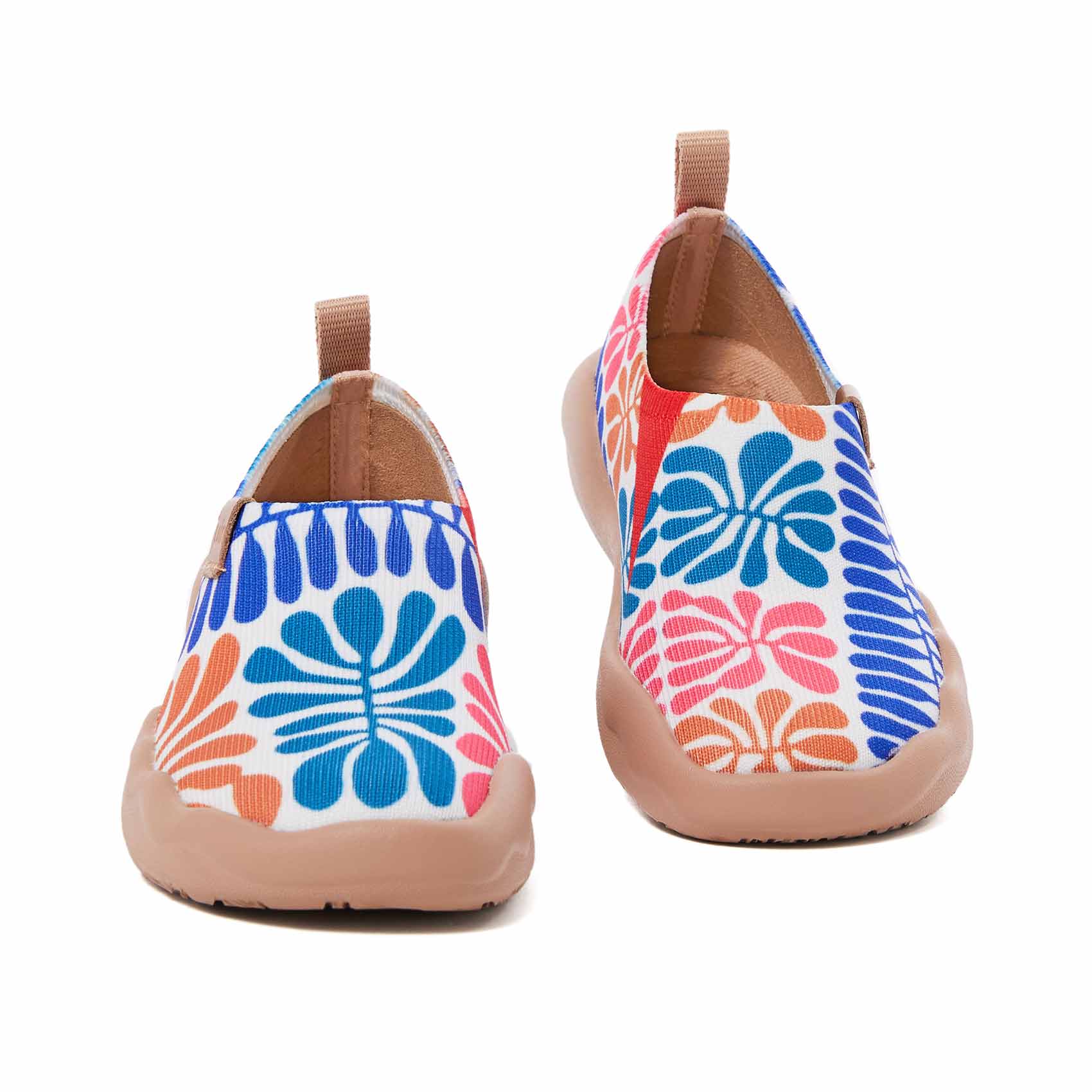 UIN Footwear Kid Bells Or Leave Kid Canvas loafers