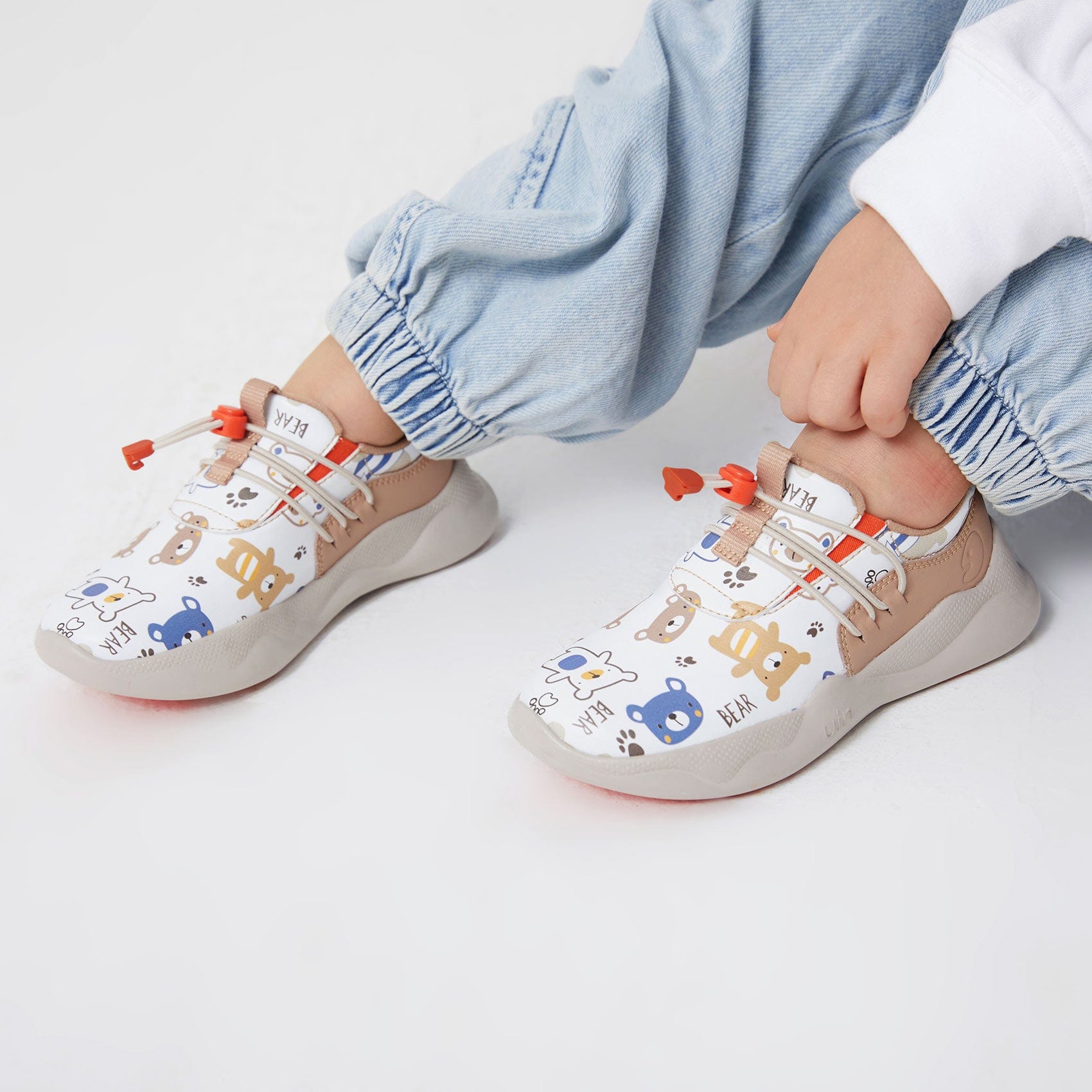 UIN Footwear Kid Colorful Bear Mijas XIII Kid Canvas loafers