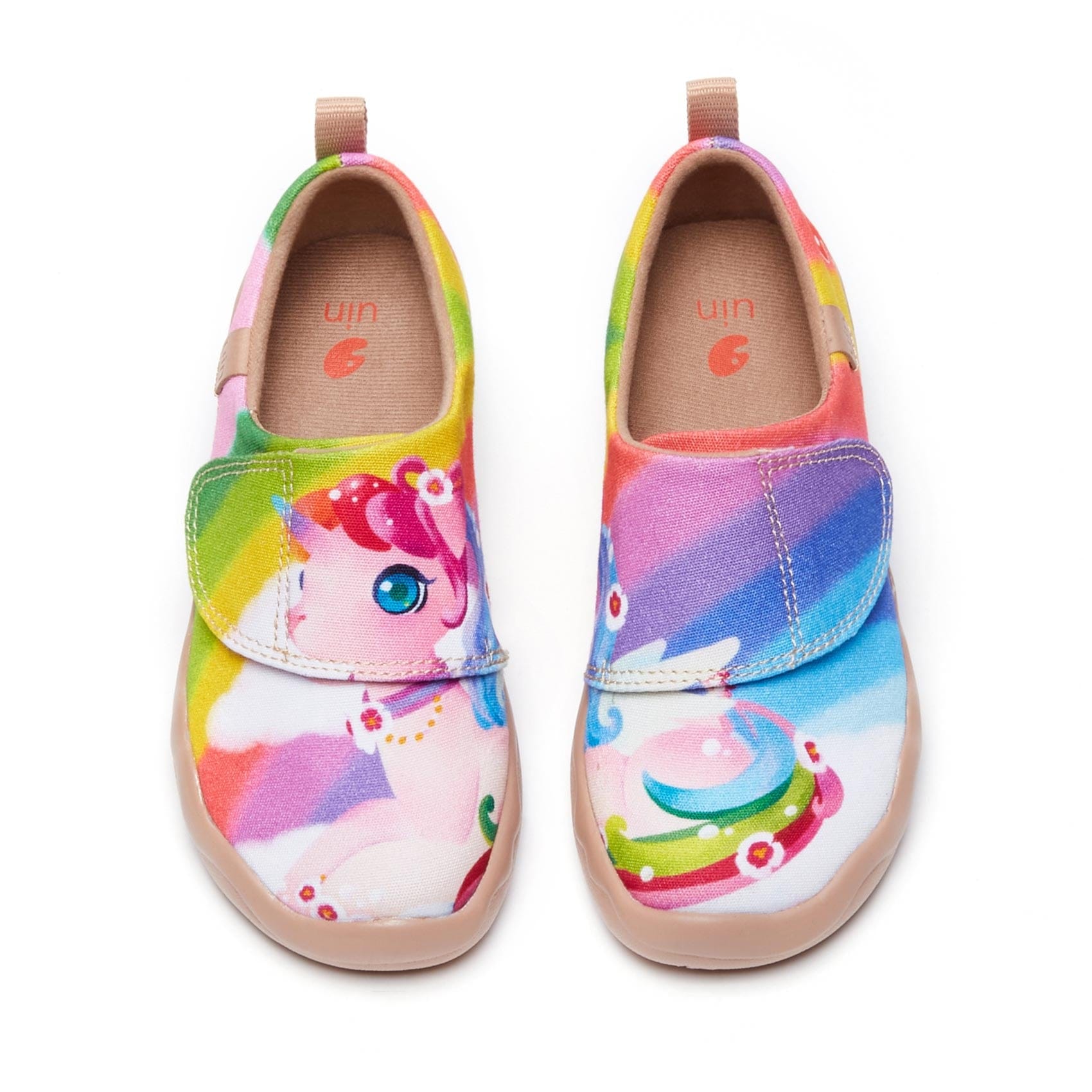 UIN Footwear Kid Dreamy Unicorn Toledo I Kid Canvas loafers