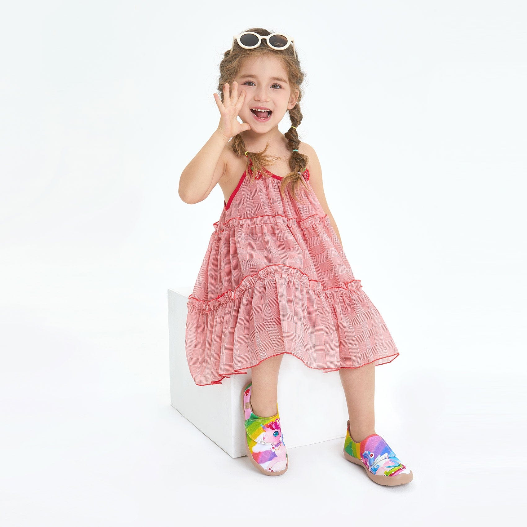 UIN Footwear Kid Dreamy Unicorn Toledo I Kid Canvas loafers