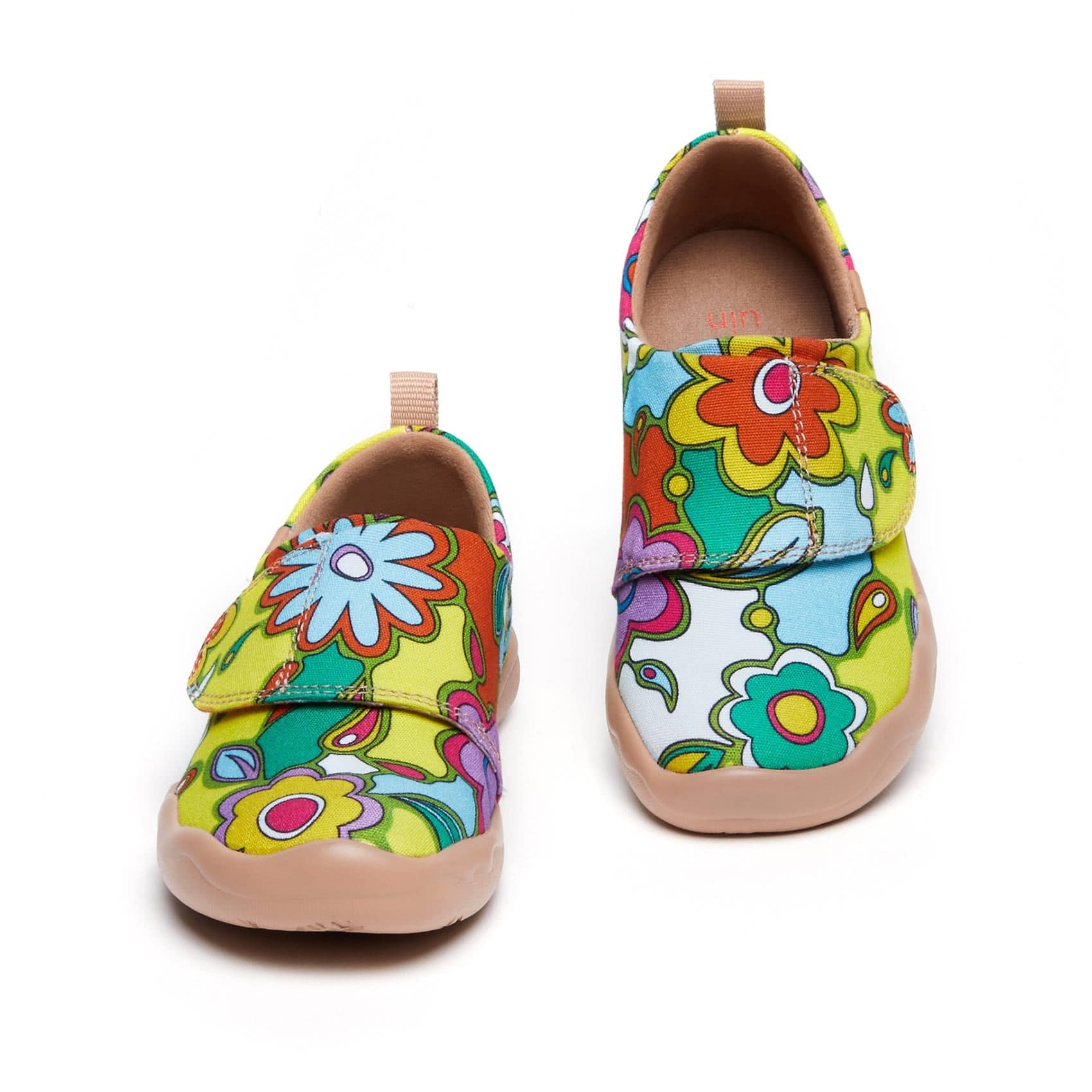 UIN Footwear Kid Floral Party Toledo I Kid Canvas loafers