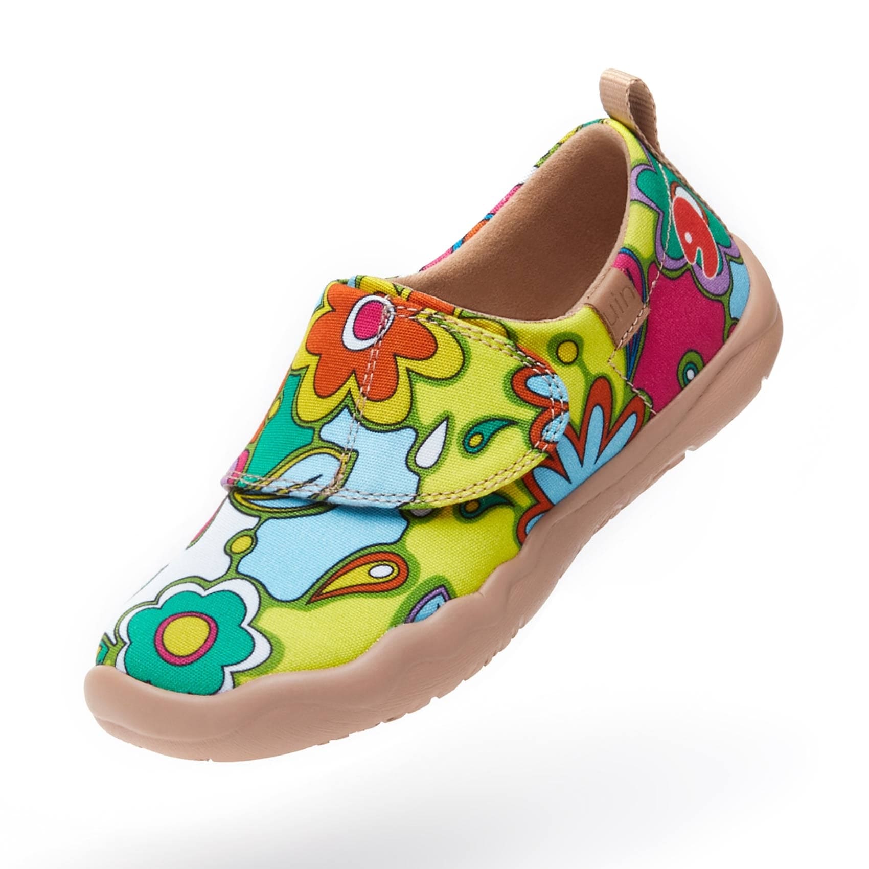 UIN Footwear Kid Floral Party Toledo I Kid Canvas loafers