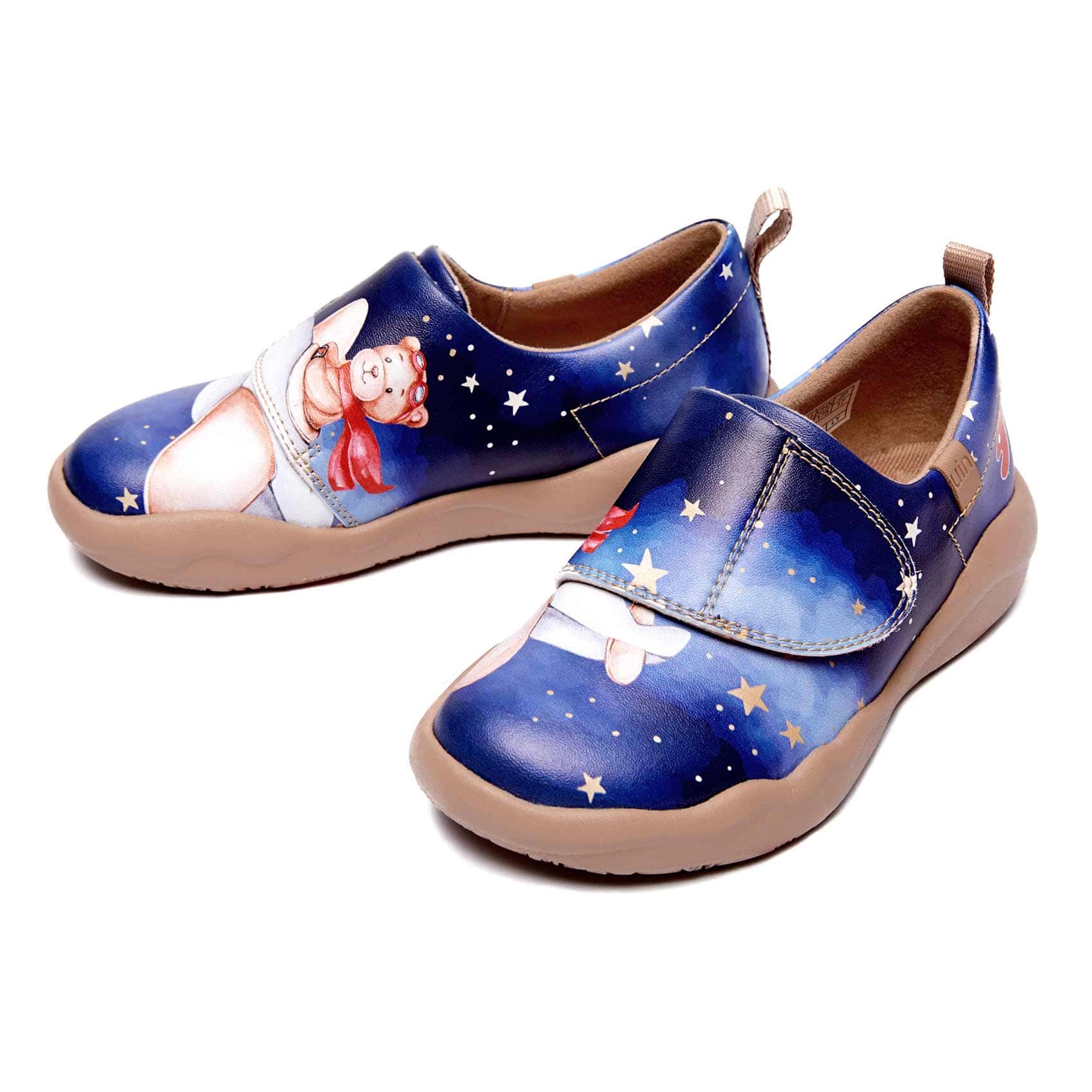 UIN Footwear Kid Flying Bear Toledo II Kid Canvas loafers