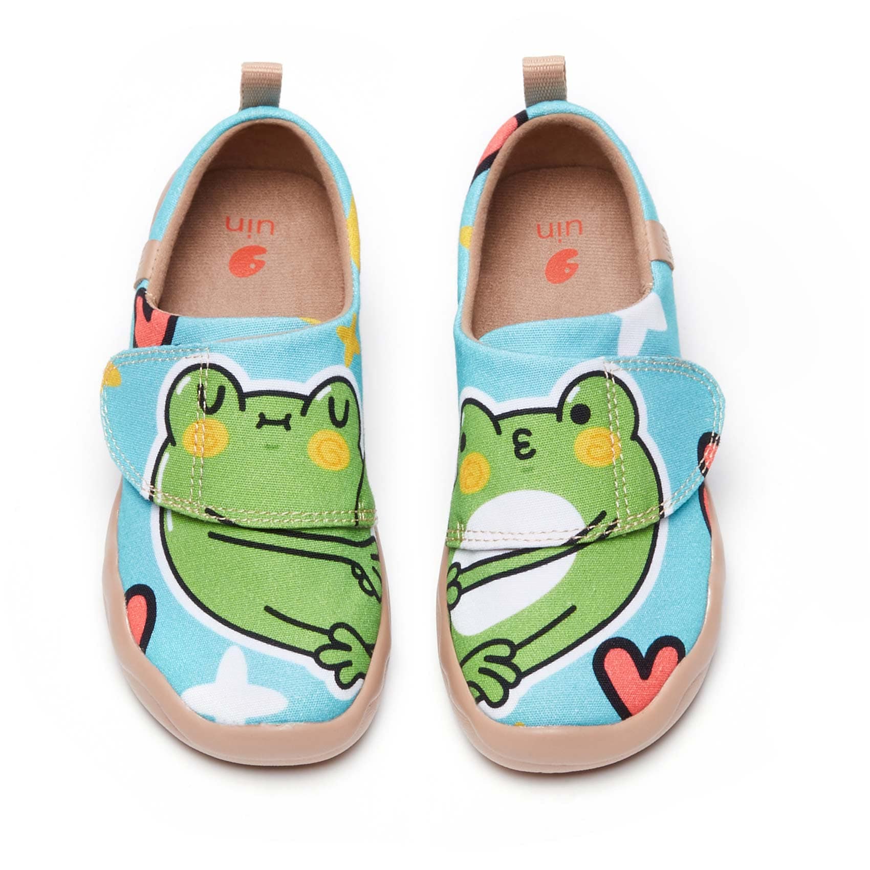 UIN Footwear Kid Froggy Love Toledo I Kid Canvas loafers