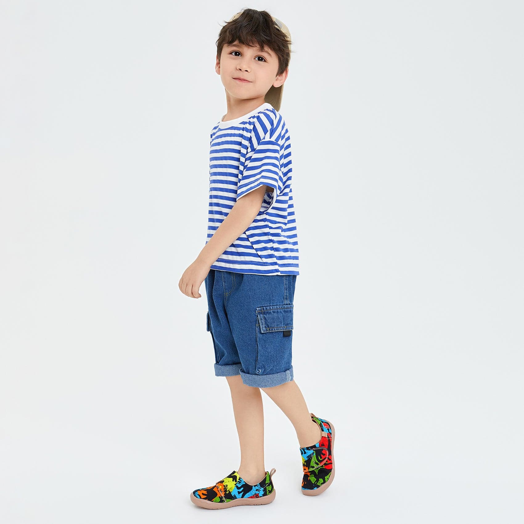 UIN Footwear Kid Jurassic Dream Toledo I Kid Canvas loafers