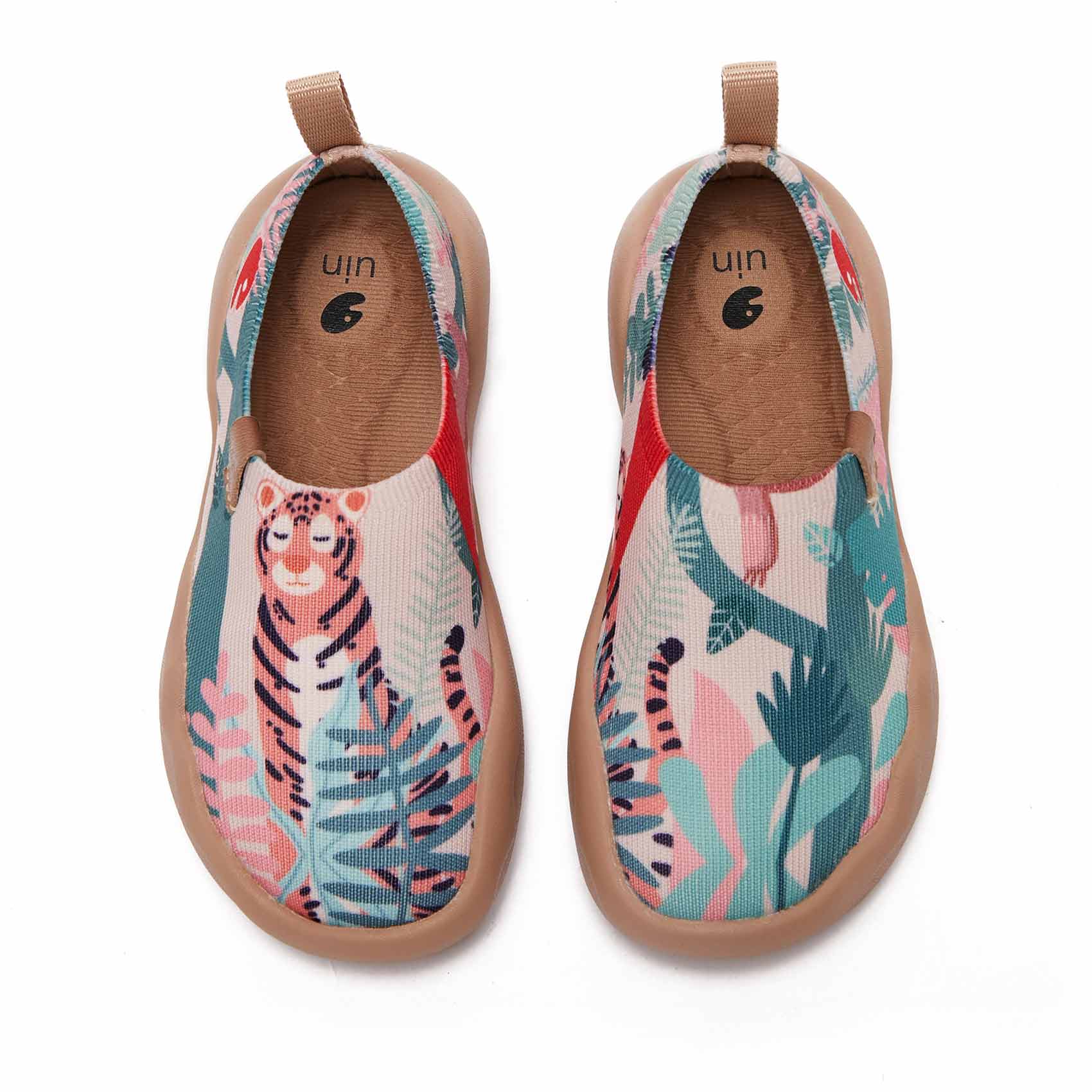 UIN Footwear Kid Little Tiger Kid Canvas loafers