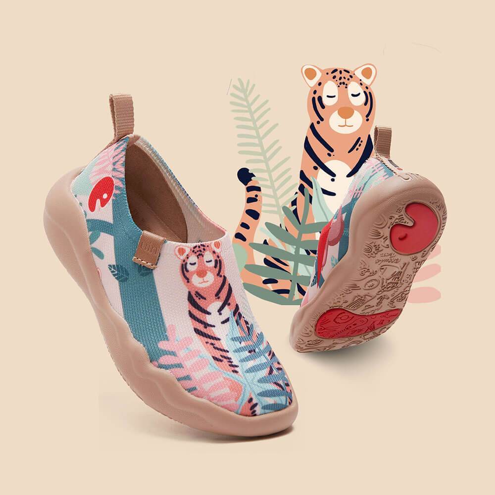 UIN Footwear Kid Little Tiger Kid Canvas loafers