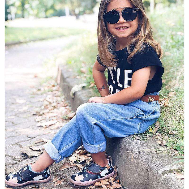 Lovely Cat Kid Loafers For Kid Kid UIN