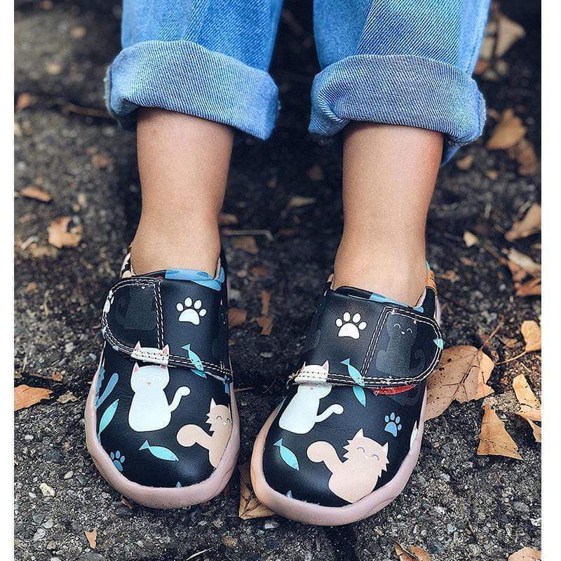 Lovely Cat Kid Loafers For Kid Kid UIN