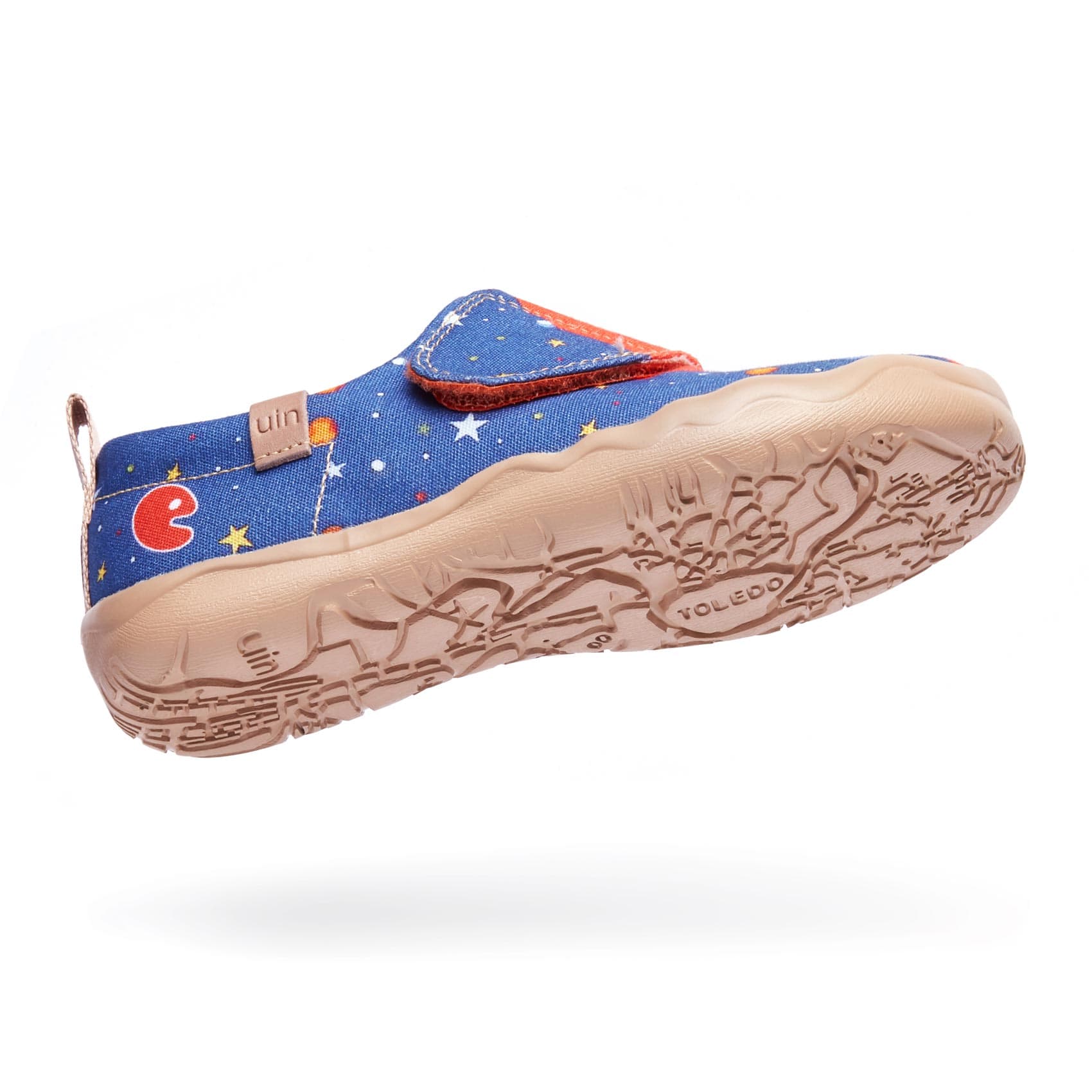 UIN Footwear Kid Monster Planet Kid Canvas loafers