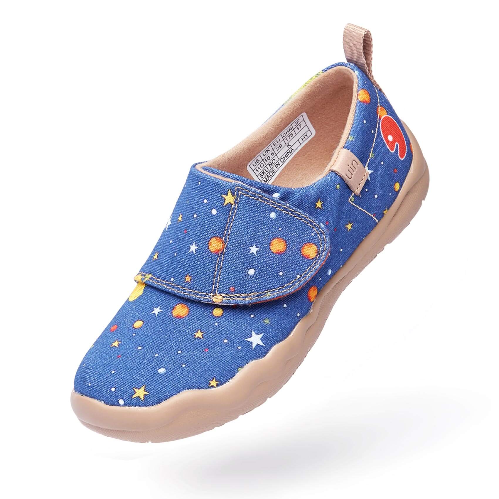 UIN Footwear Kid Monster Planet Kid Canvas loafers