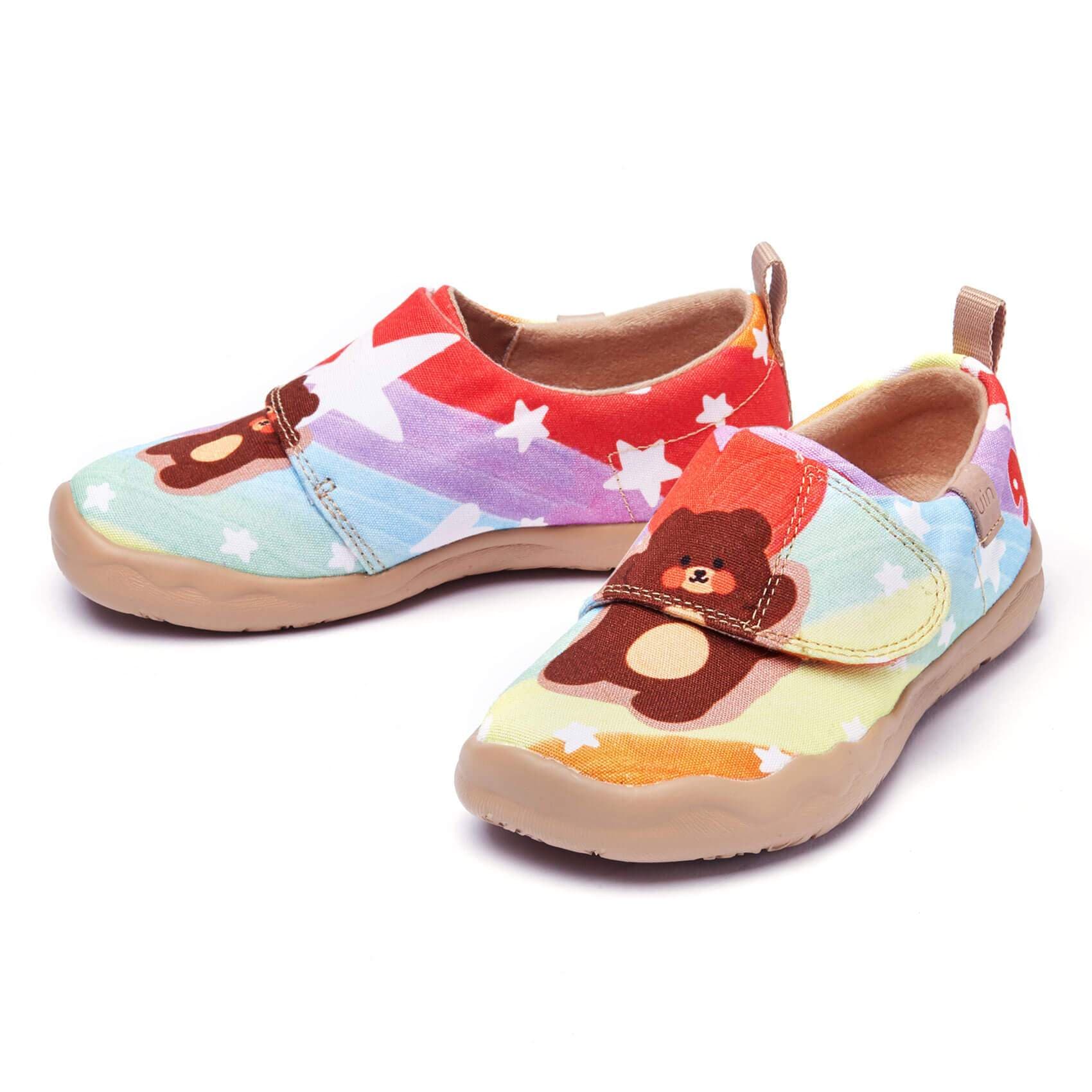 UIN Footwear Kid My Dear Teddy Kid Canvas loafers