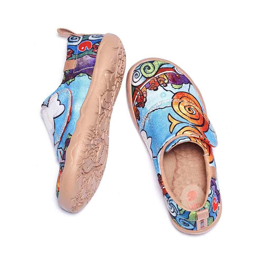 UIN Footwear Kid Ride the Wave Kid Canvas loafers