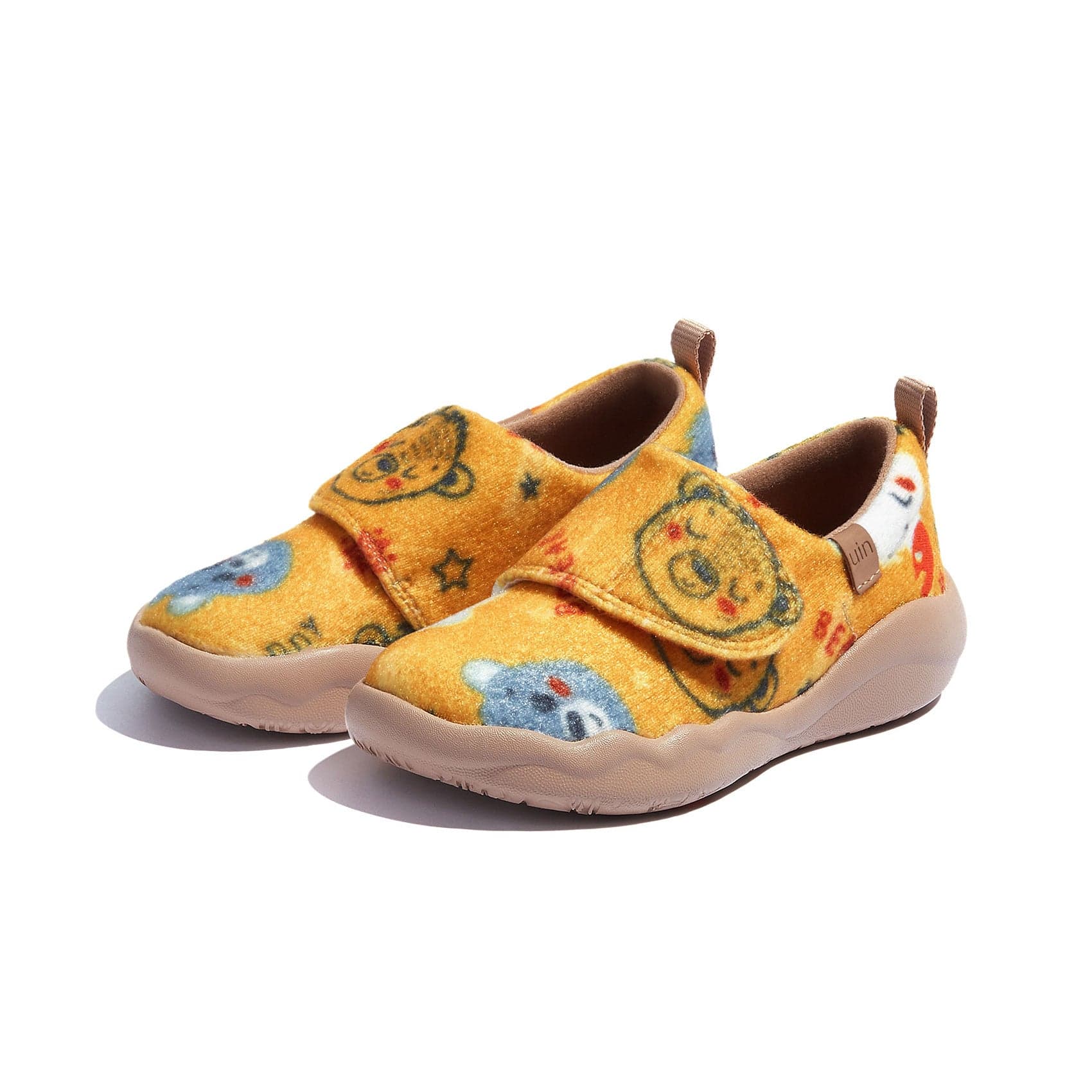 UIN Footwear Kid Teddy Bear Toledo II Kid Canvas loafers