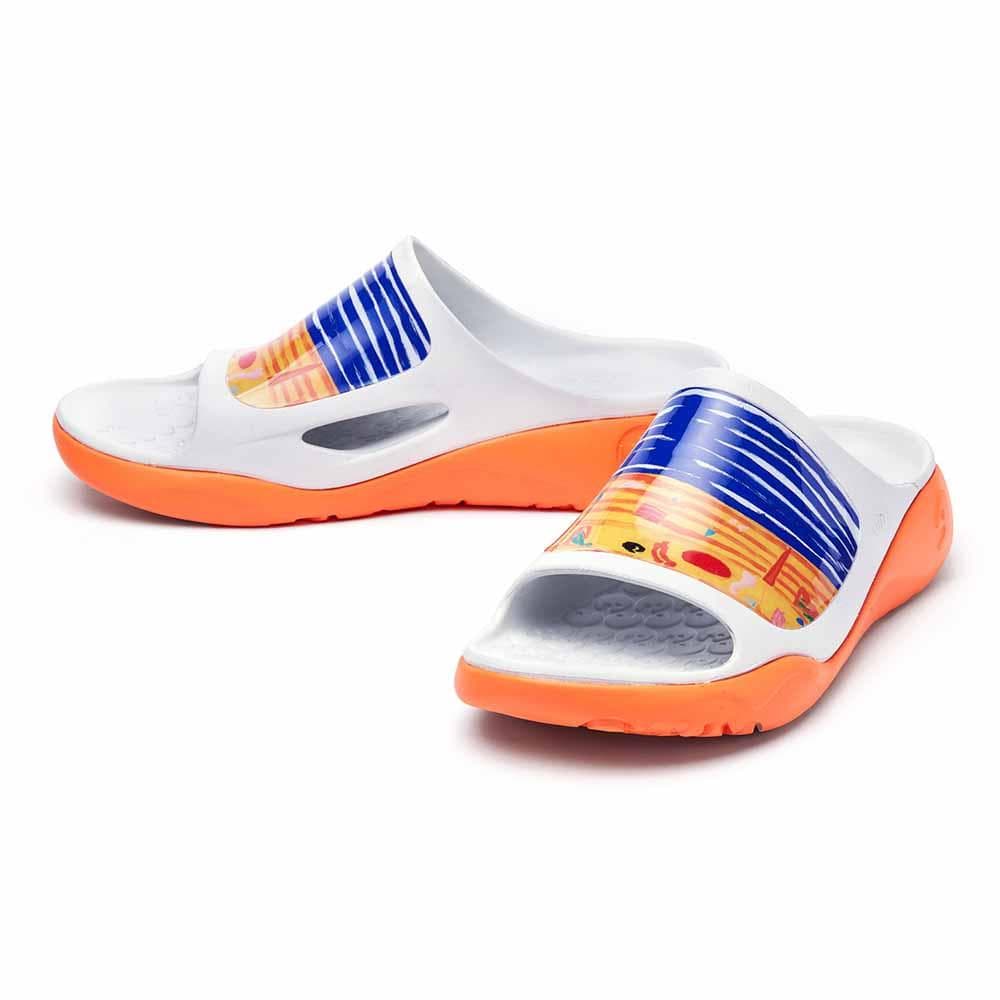 UIN Footwear Men At the Beach Ibiza Slides Canvas loafers