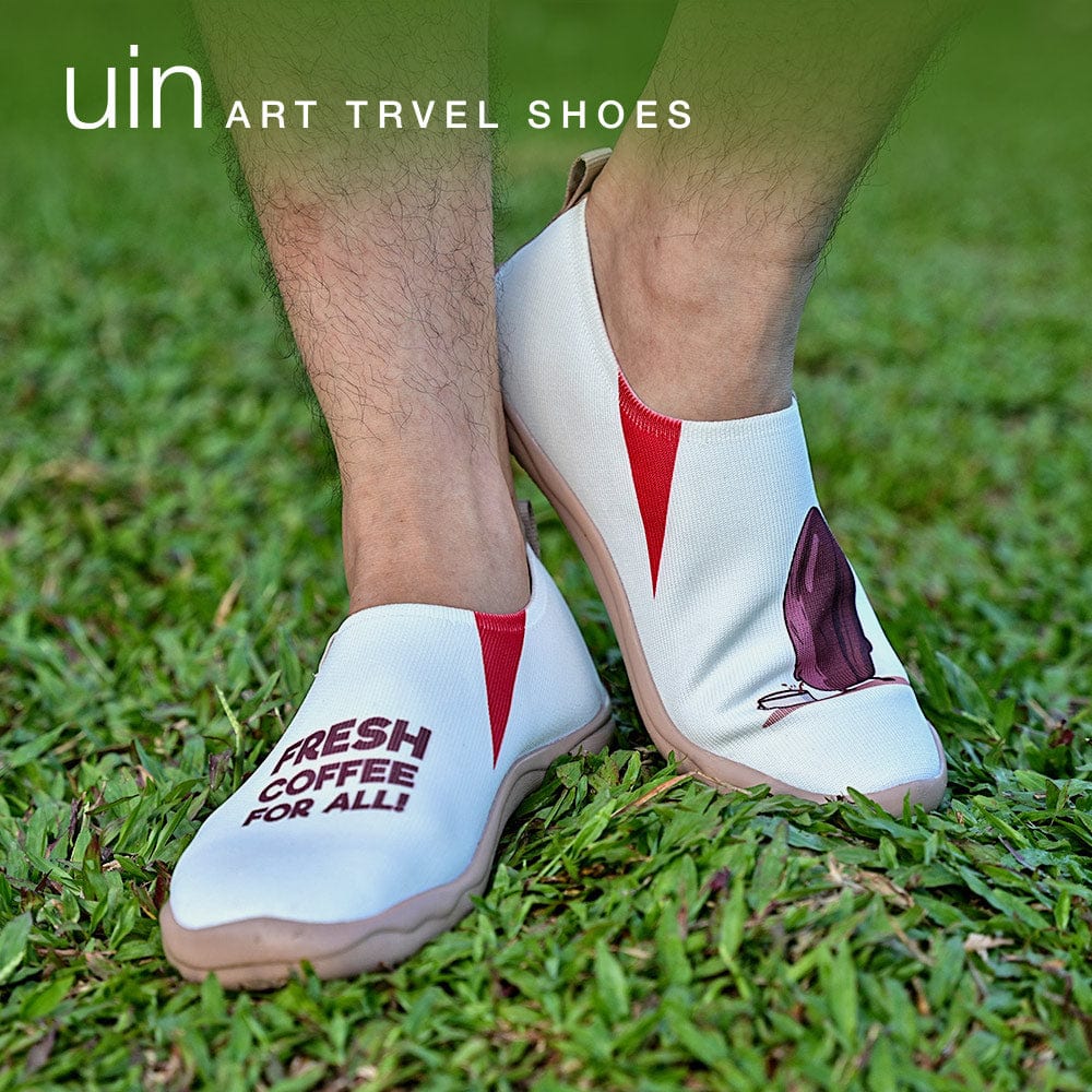 UIN Footwear Men Fresh Coffee Toledo I Men Canvas loafers