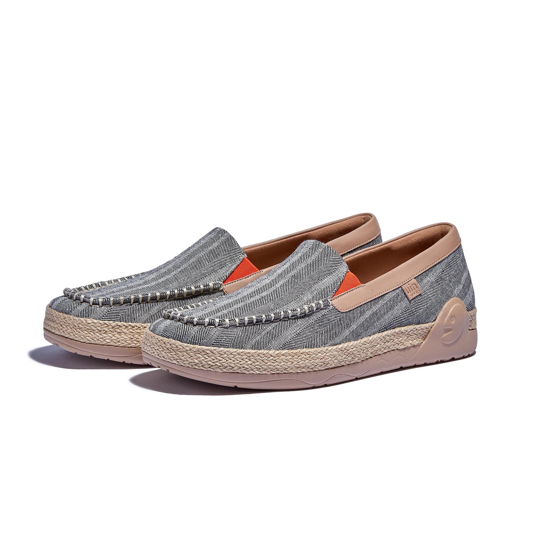 UIN Footwear Men Galaxy Grey Marbella V Men Canvas loafers