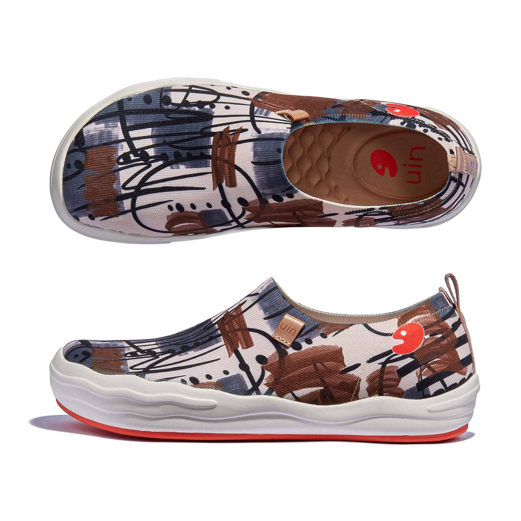 UIN Footwear Men Graffiti Arab Toledo VIII Men Canvas loafers