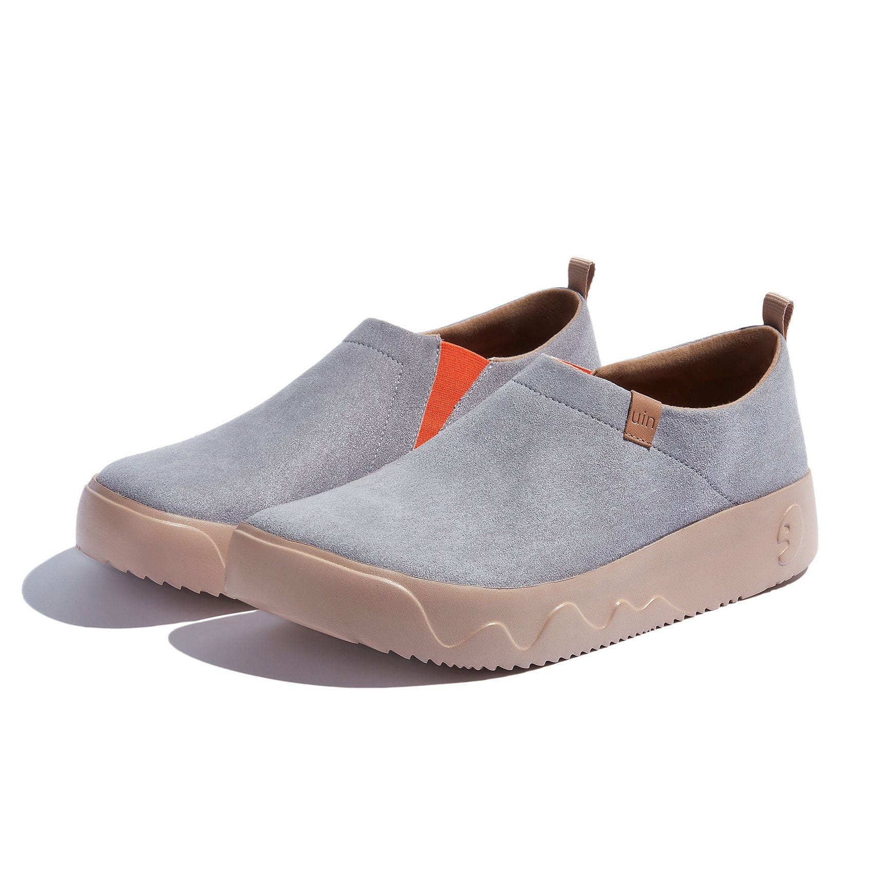 UIN Footwear Men Gull Grey Toledo IX Men Canvas loafers