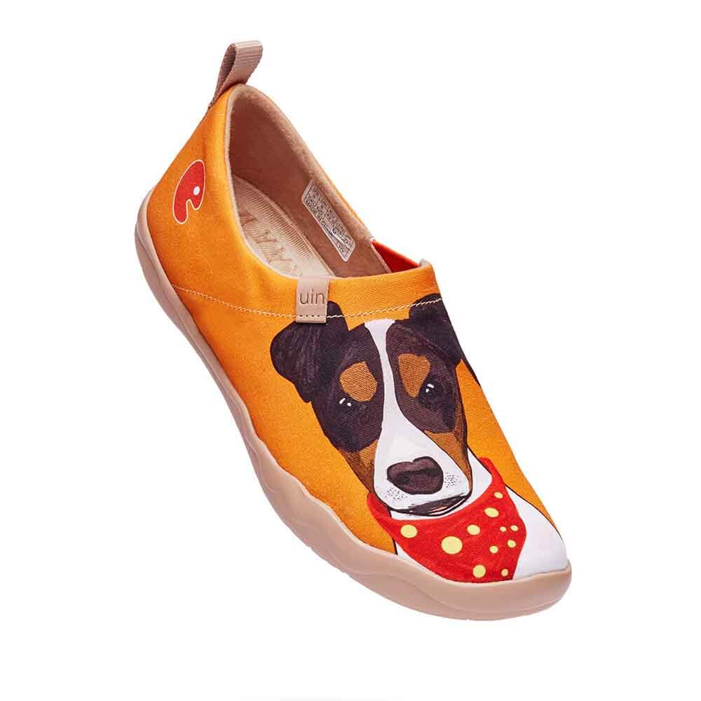 UIN Footwear Men Jack Russell Terrier Men Canvas loafers