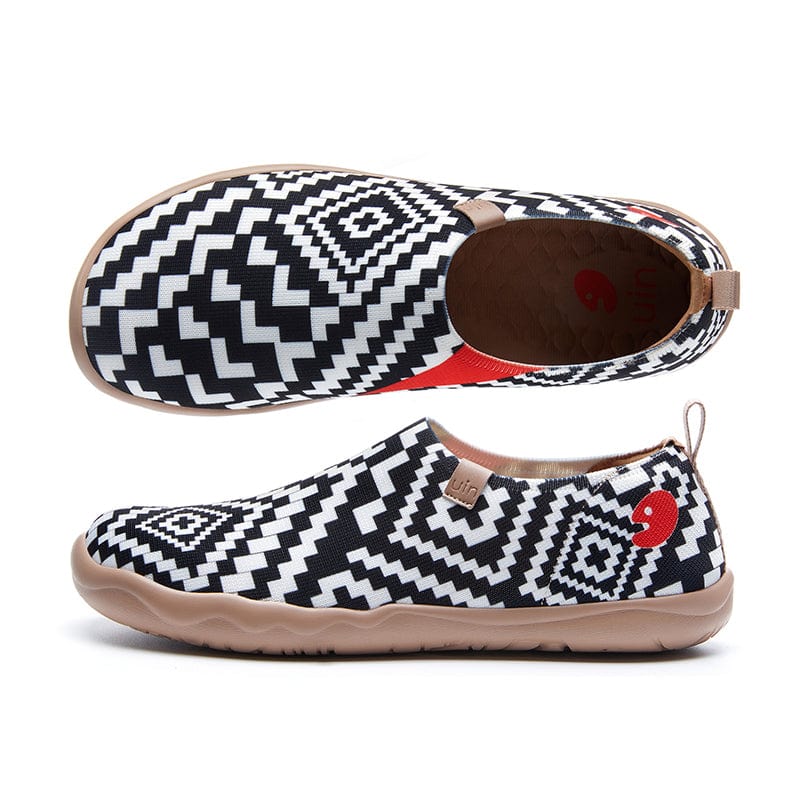 UIN Footwear Men Lattice Maze Toledo I Men Canvas loafers