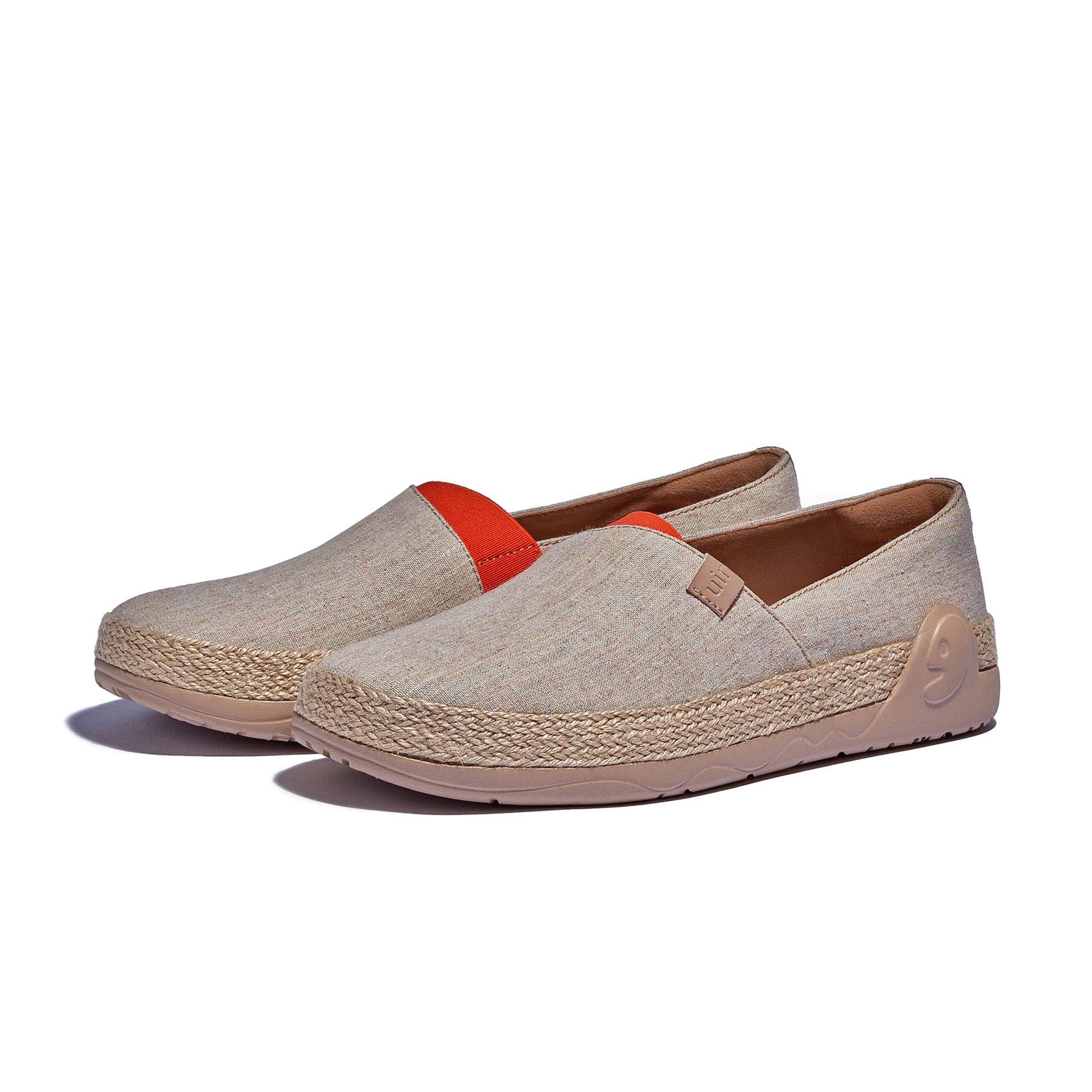 UIN Footwear Men Light Khaki Marbella I Men Canvas loafers