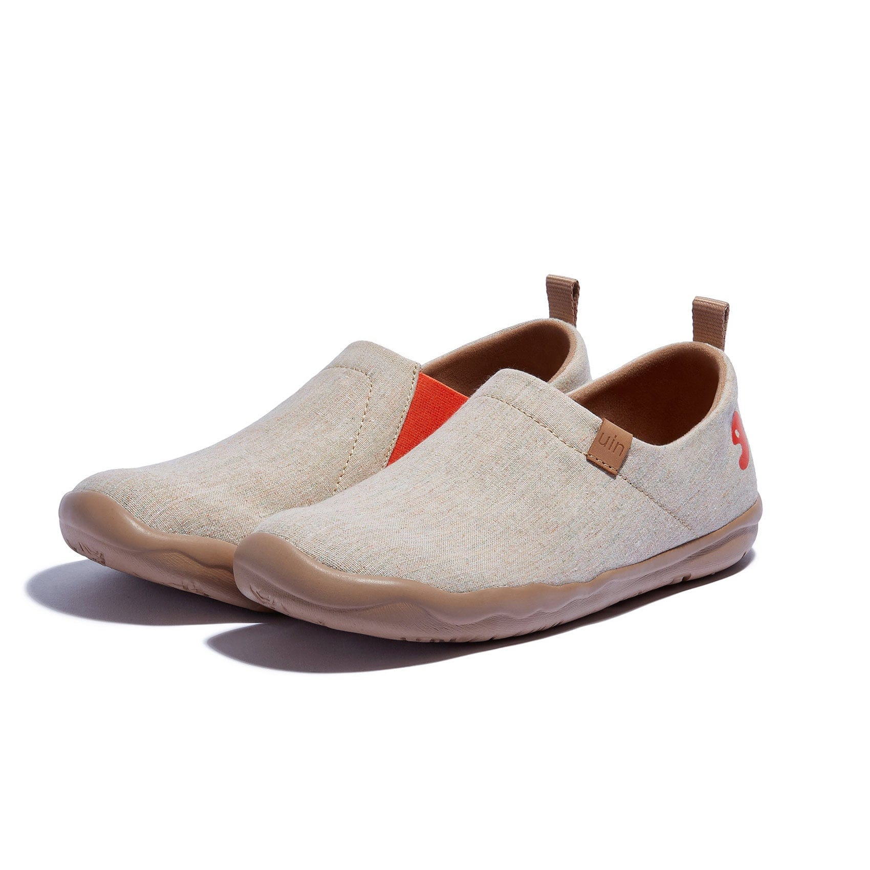 UIN Footwear Men Light Khaki Toledo I Men Canvas loafers