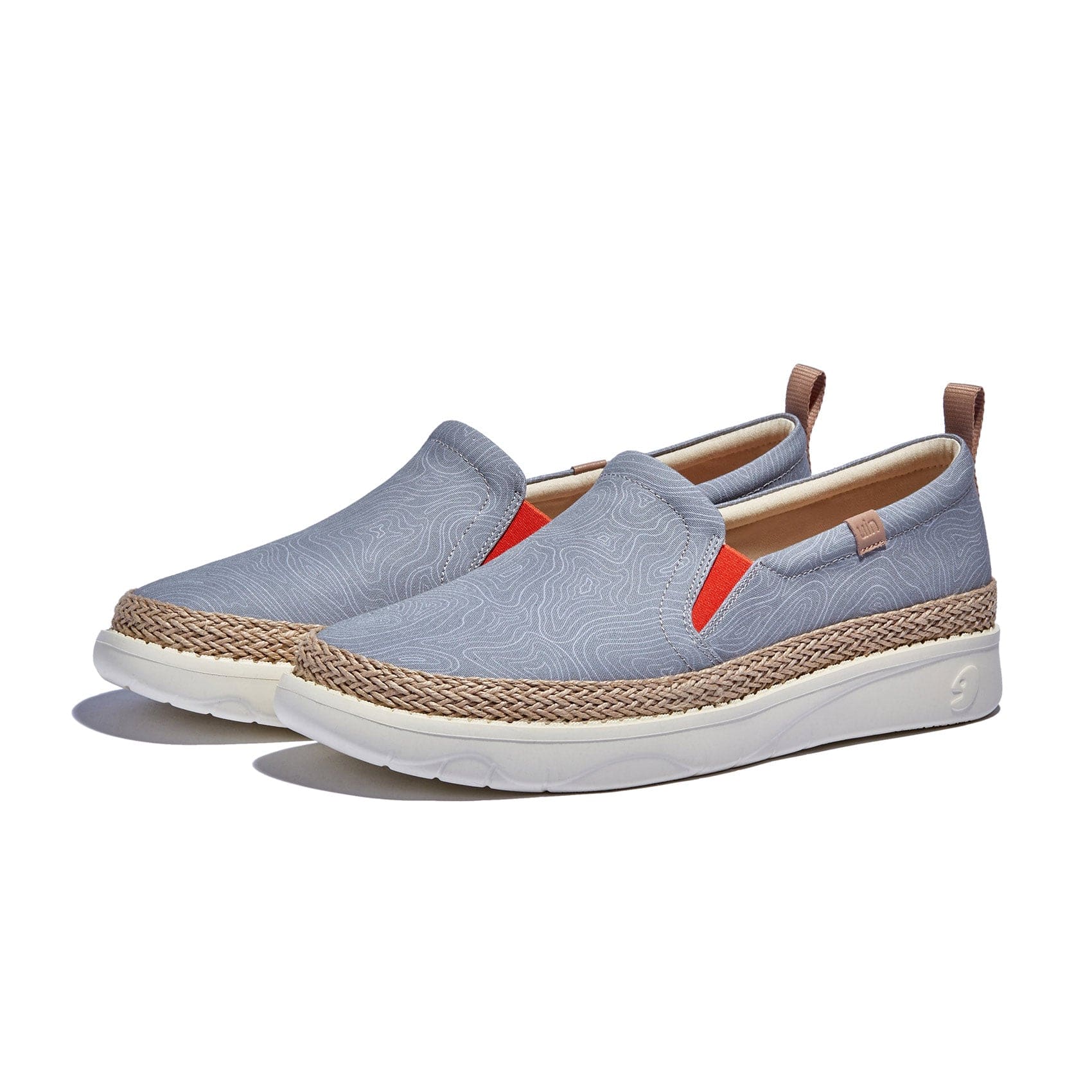 UIN Footwear Men Limestone Tarragona I Men Canvas loafers