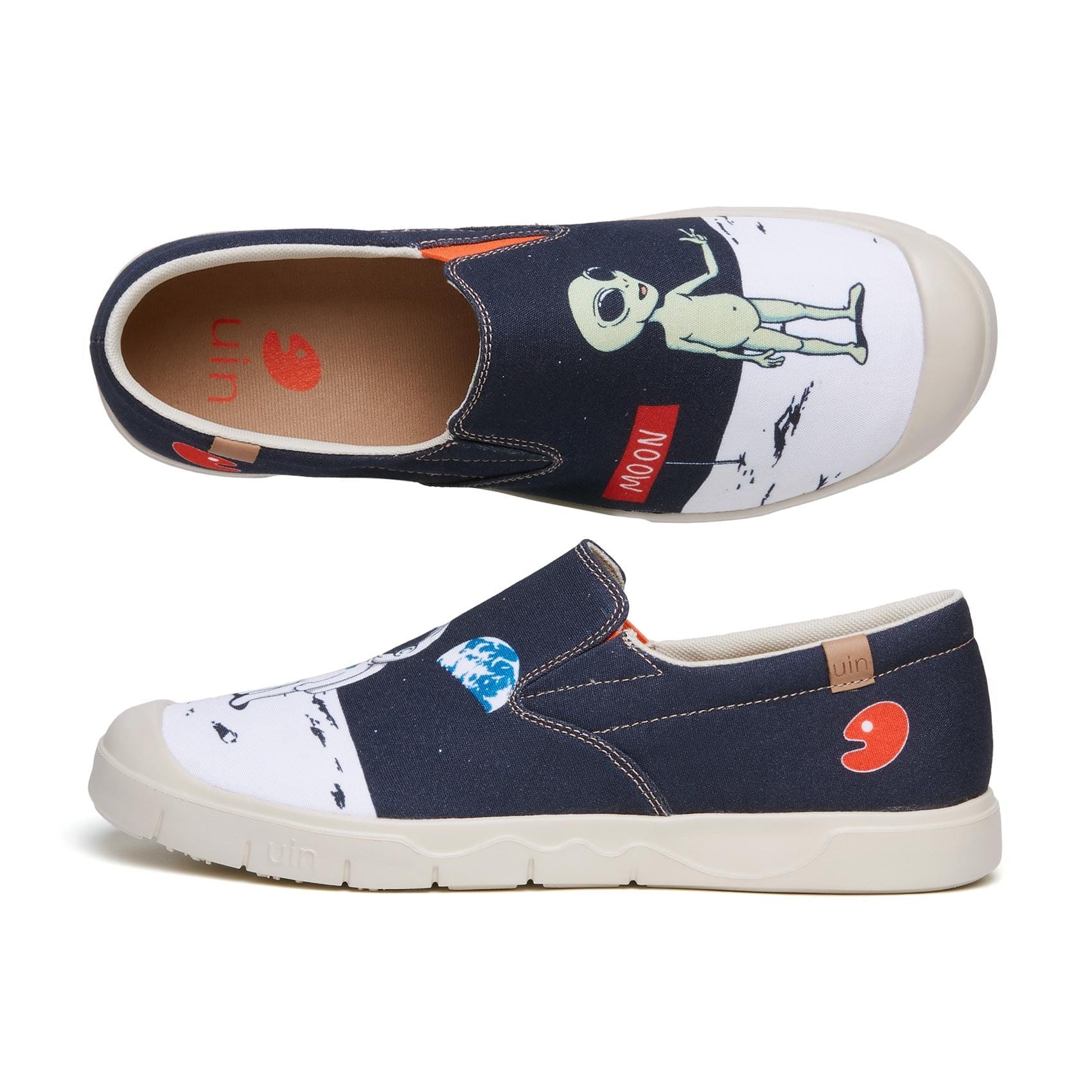 UIN Footwear Men Nice to Meet U II Cadiz I Men Canvas loafers