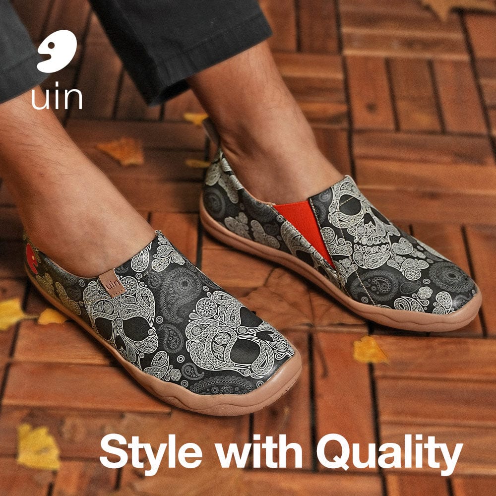 UIN Footwear Men Paisley Duke Toledo I Men Canvas loafers