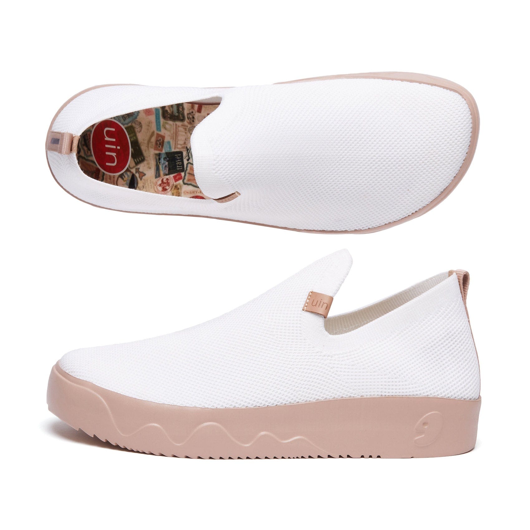 UIN Footwear Men Pure White Fuerteventura I Men Canvas loafers