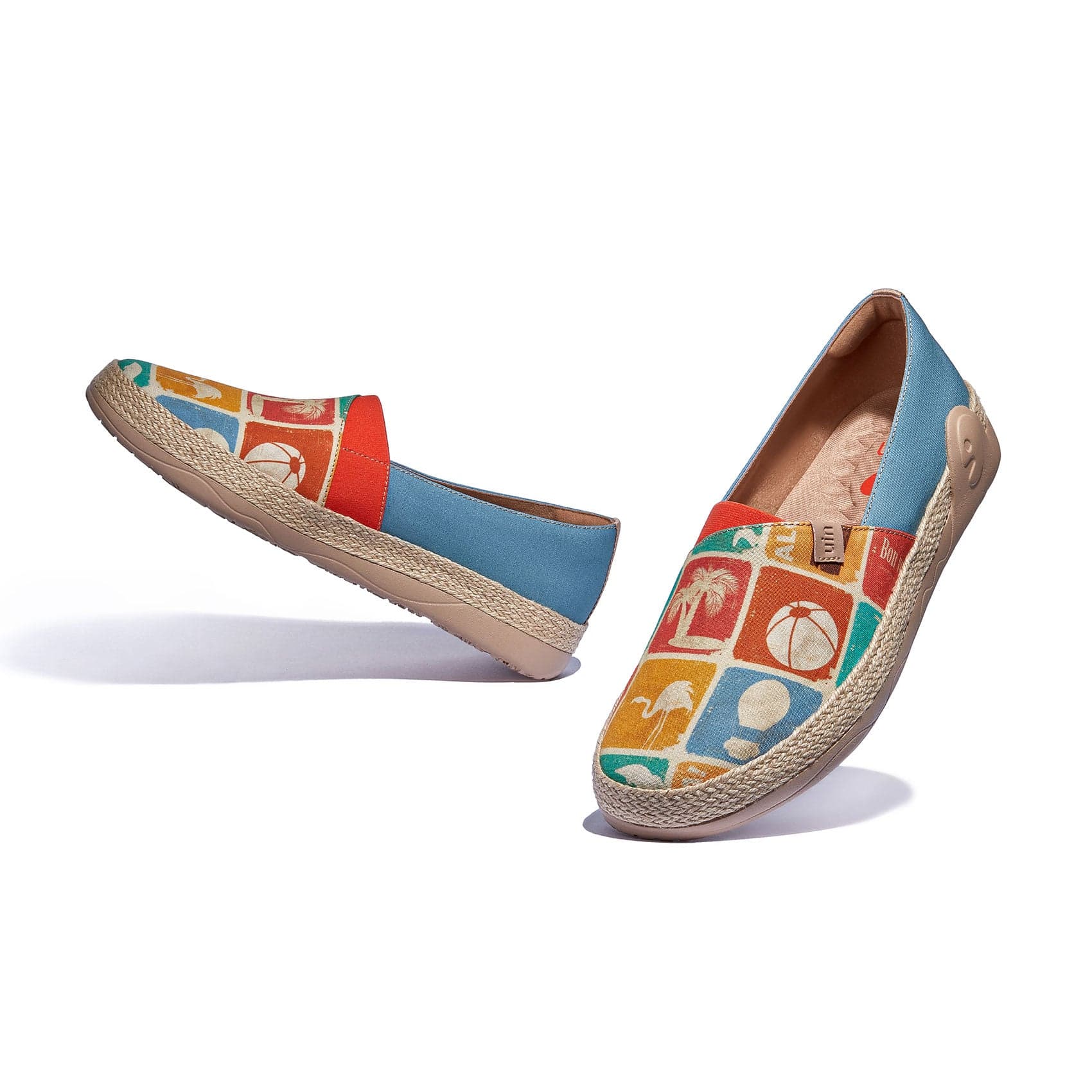 UIN Footwear Men Seaside Memories Marbella I Men Canvas loafers