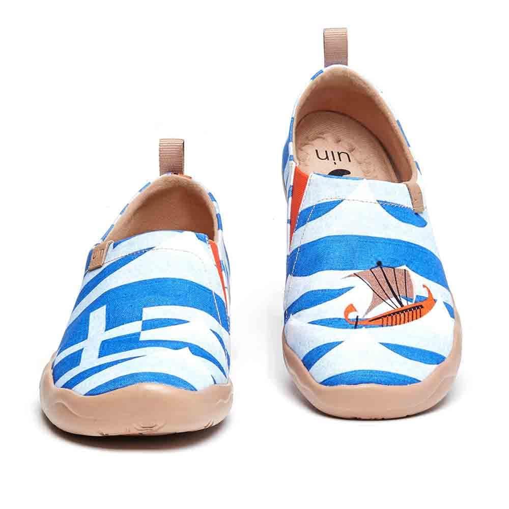 UIN Footwear Men Set Sail Canvas loafers