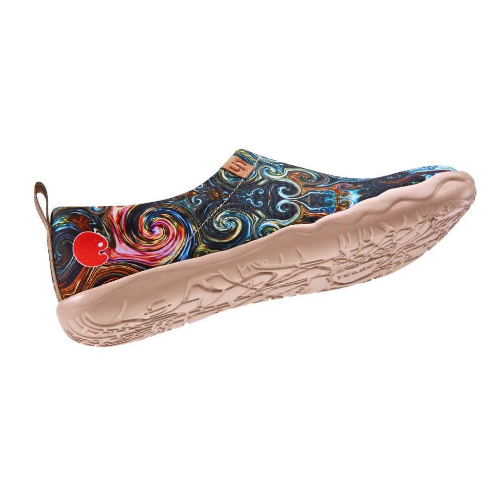 UIN Footwear Men Starry Night II Canvas loafers