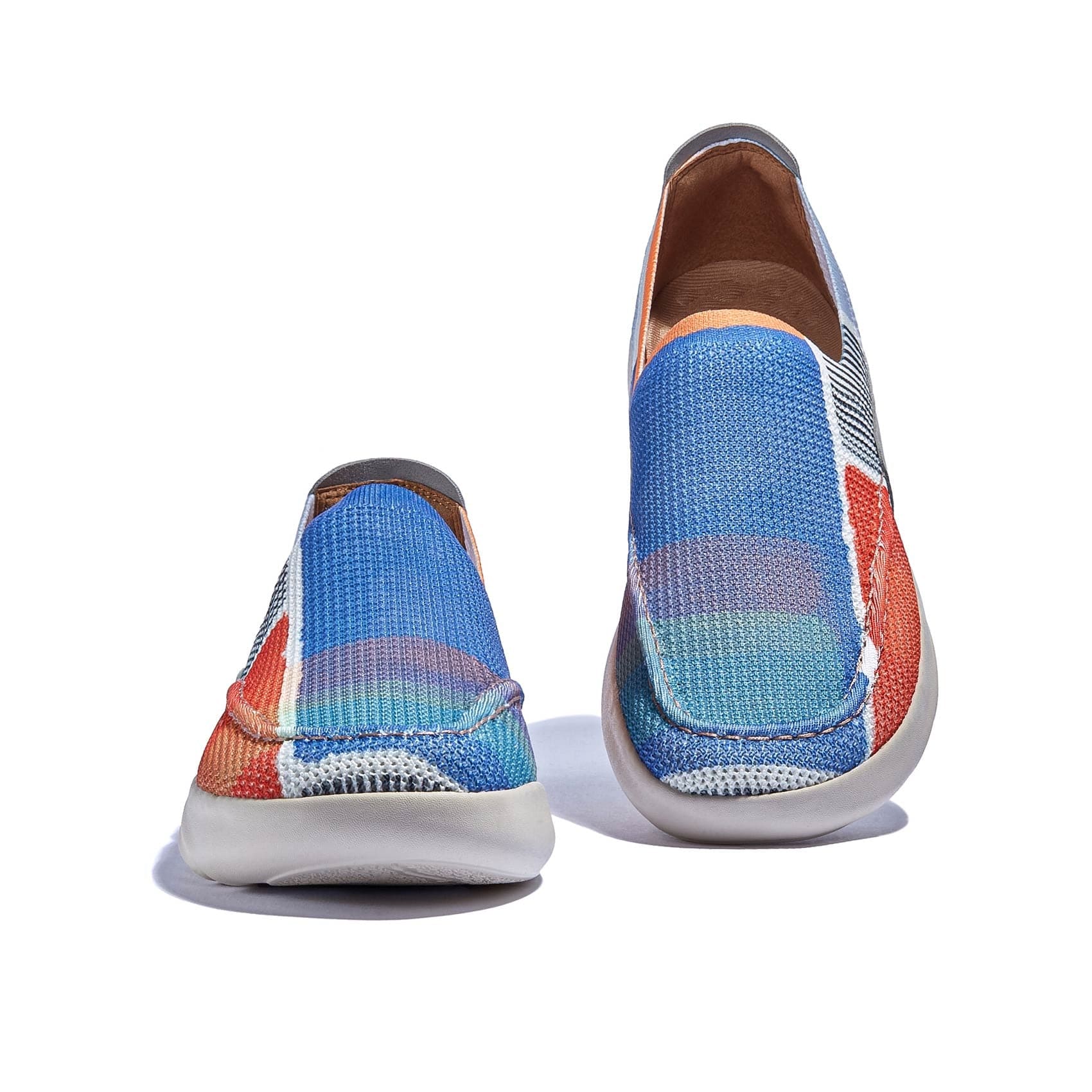 UIN Footwear Men Sunrise at Sea Horizon Mojacar I Men Canvas loafers