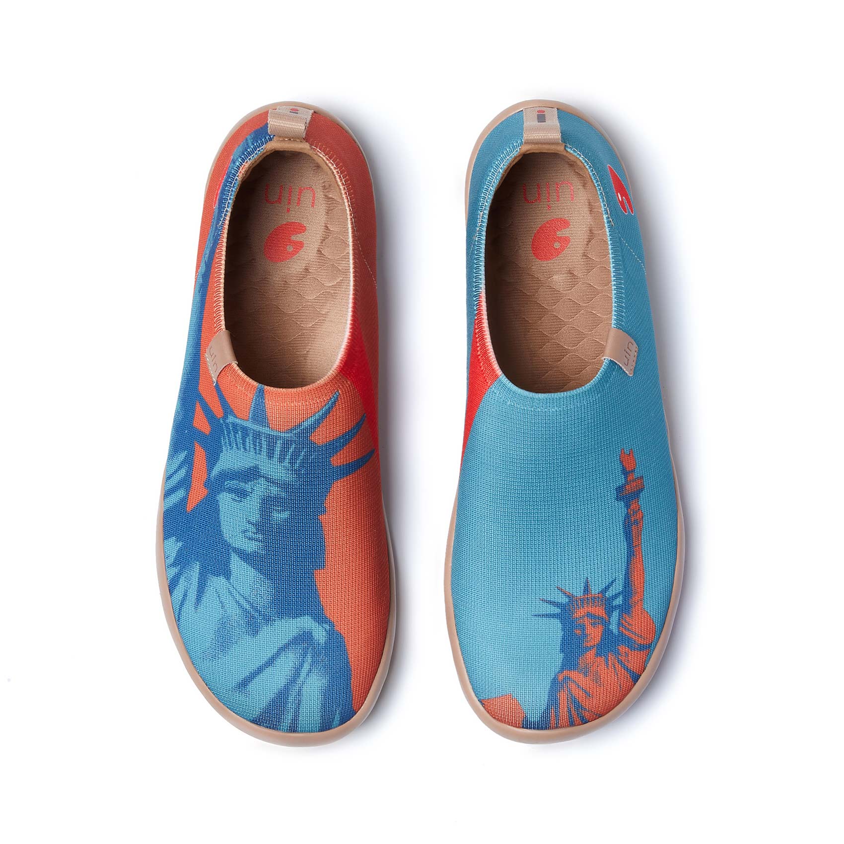 UIN Footwear Men The Land of Liberty Toledo I Men Canvas loafers