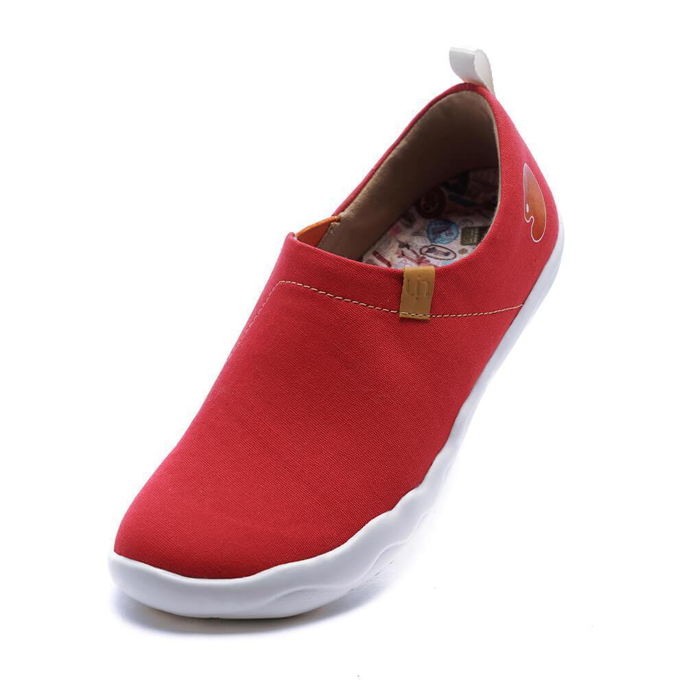 UIN Footwear Men Toledo Red Men Canvas loafers