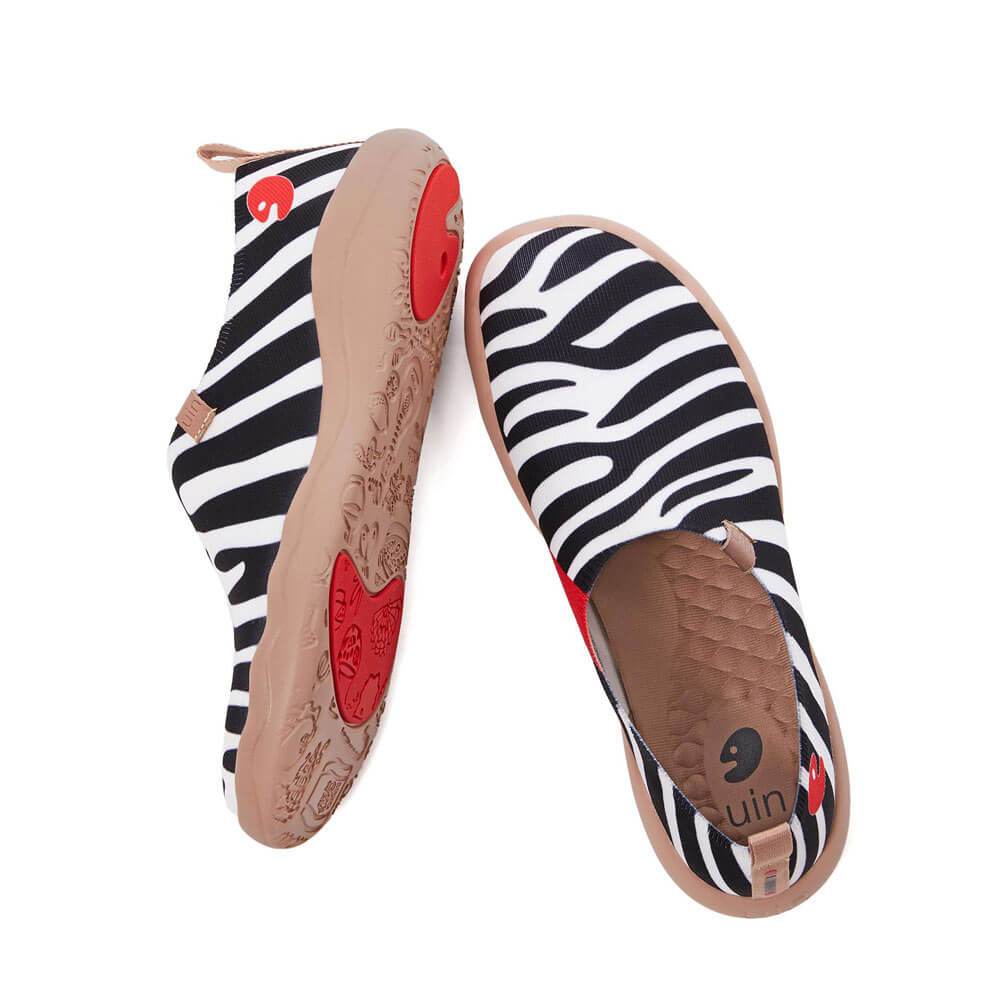 UIN Footwear Men Zebra Men Canvas loafers