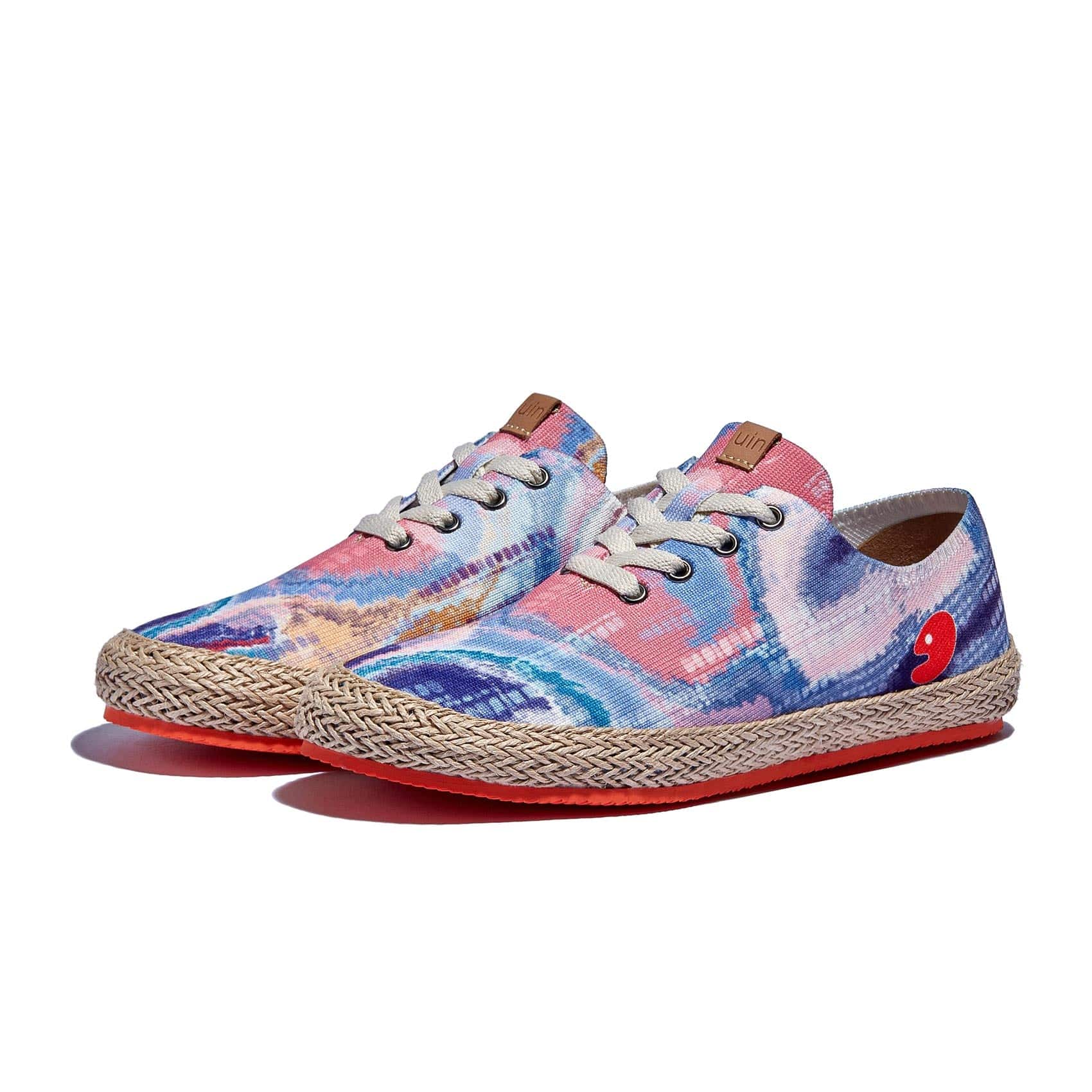 UIN Footwear Women Aurora Refraction Formentera I Women Canvas loafers