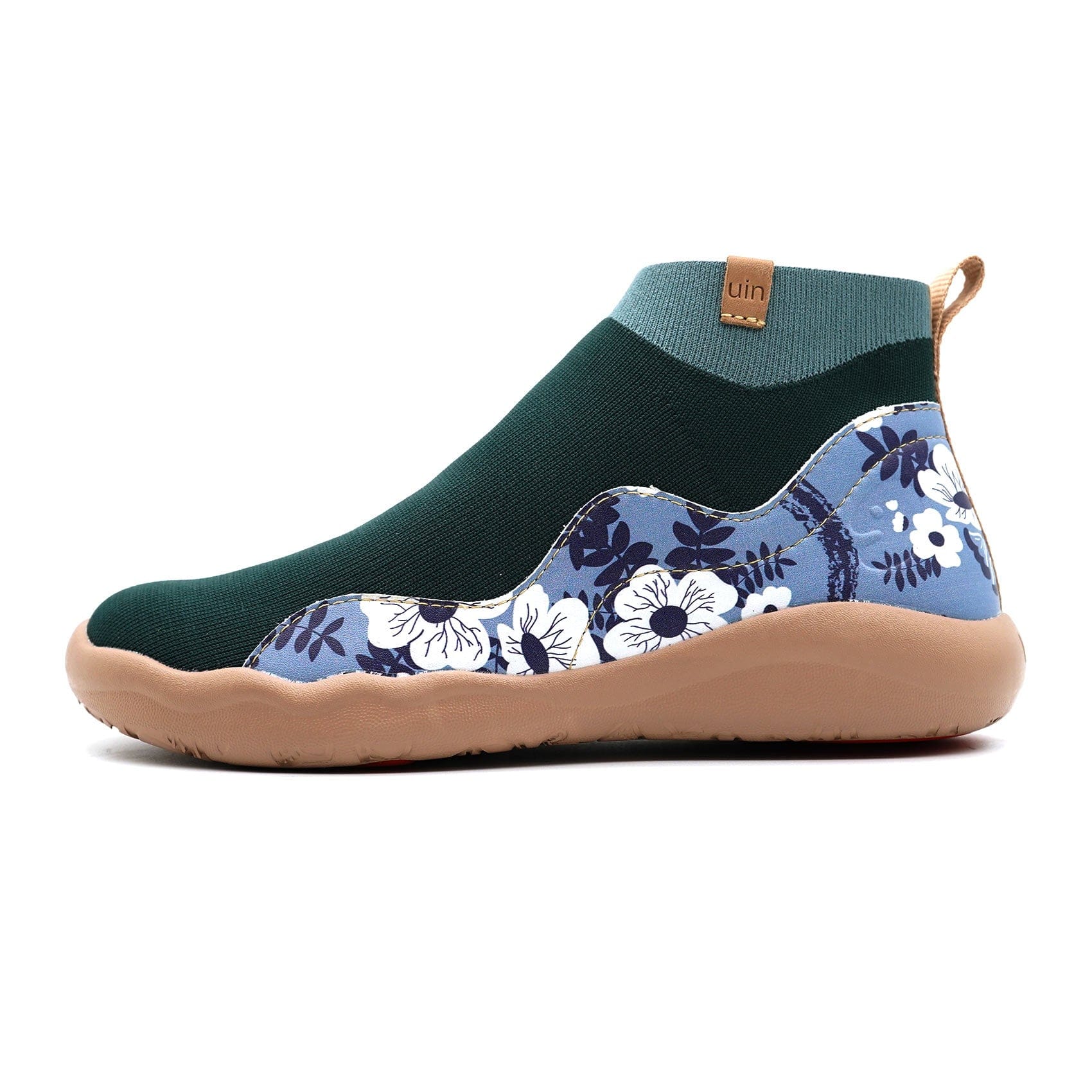 UIN Footwear Women Belle de Nuit-Agate Green II Madrid II Women Canvas loafers