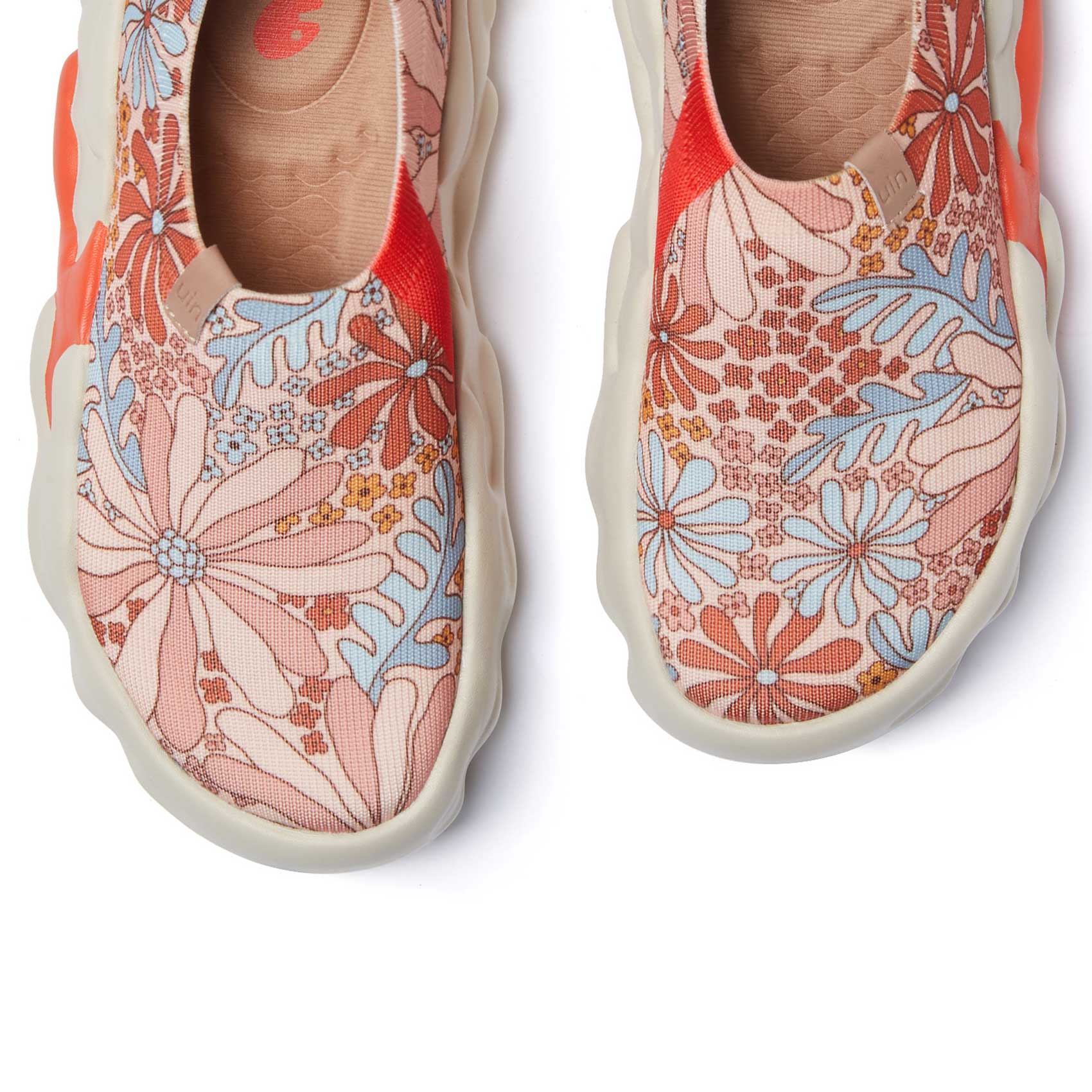 UIN Footwear Women Bloom in Pink Toledo XIII Women Canvas loafers