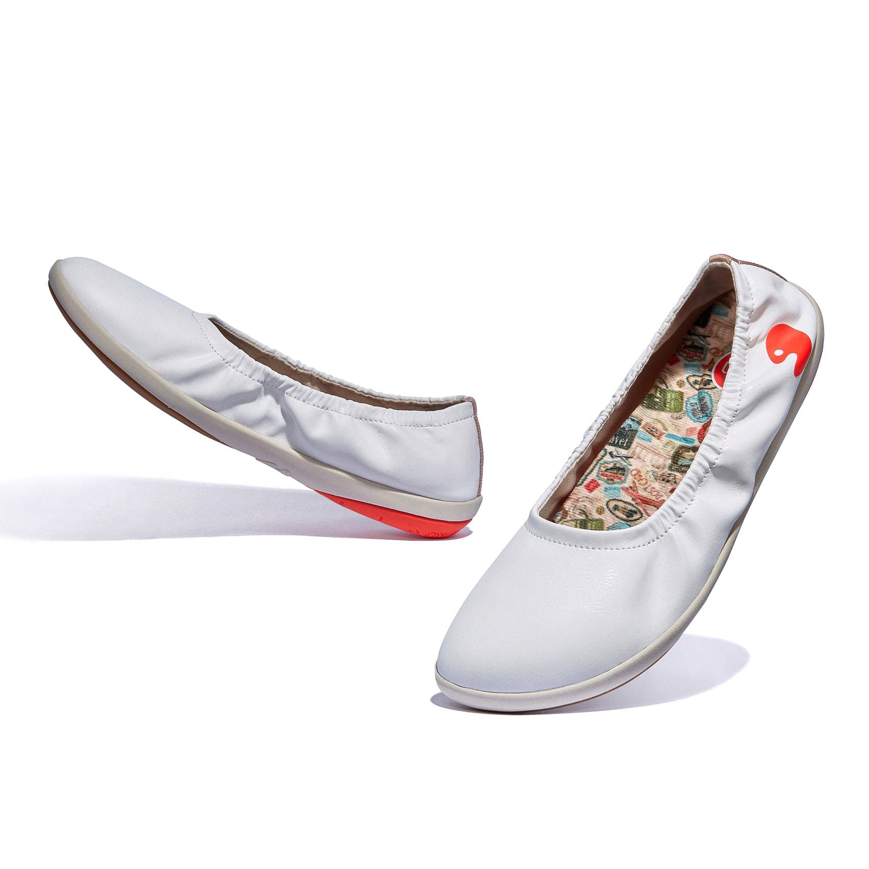 UIN Footwear Women Bright White Illetes IV Women Canvas loafers