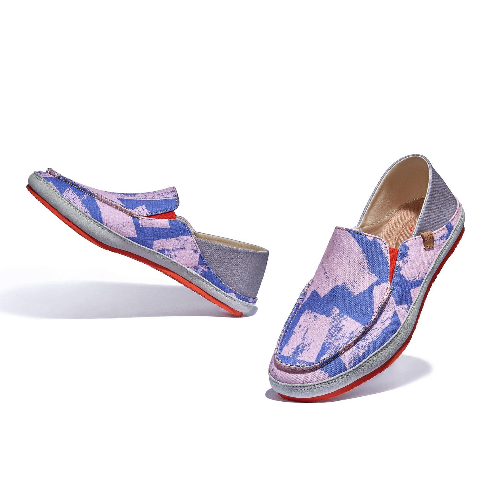 UIN Footwear Women Brush Sketches Formentera II Women Canvas loafers