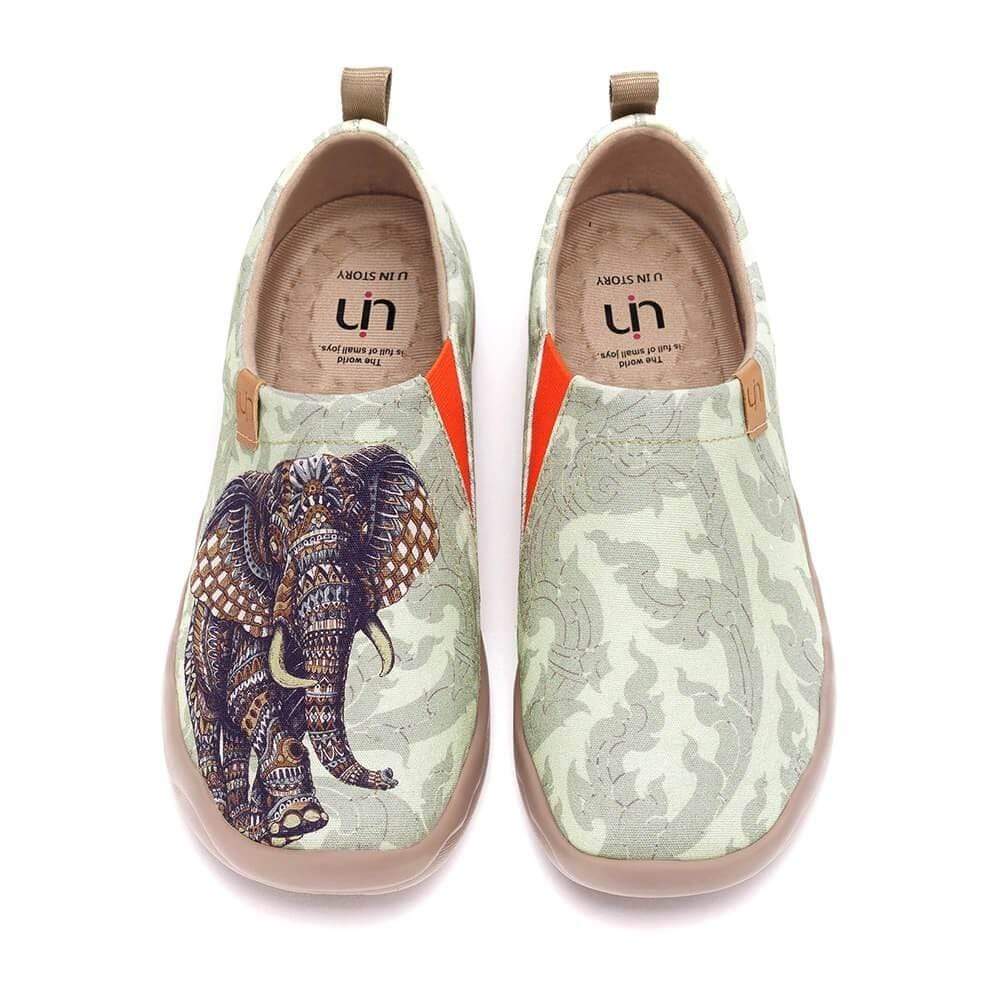 UIN Footwear Women Chang Thai II Canvas loafers