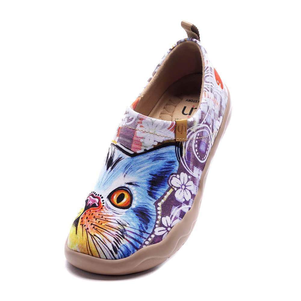 UIN Footwear Women Cheer Up Canvas loafers