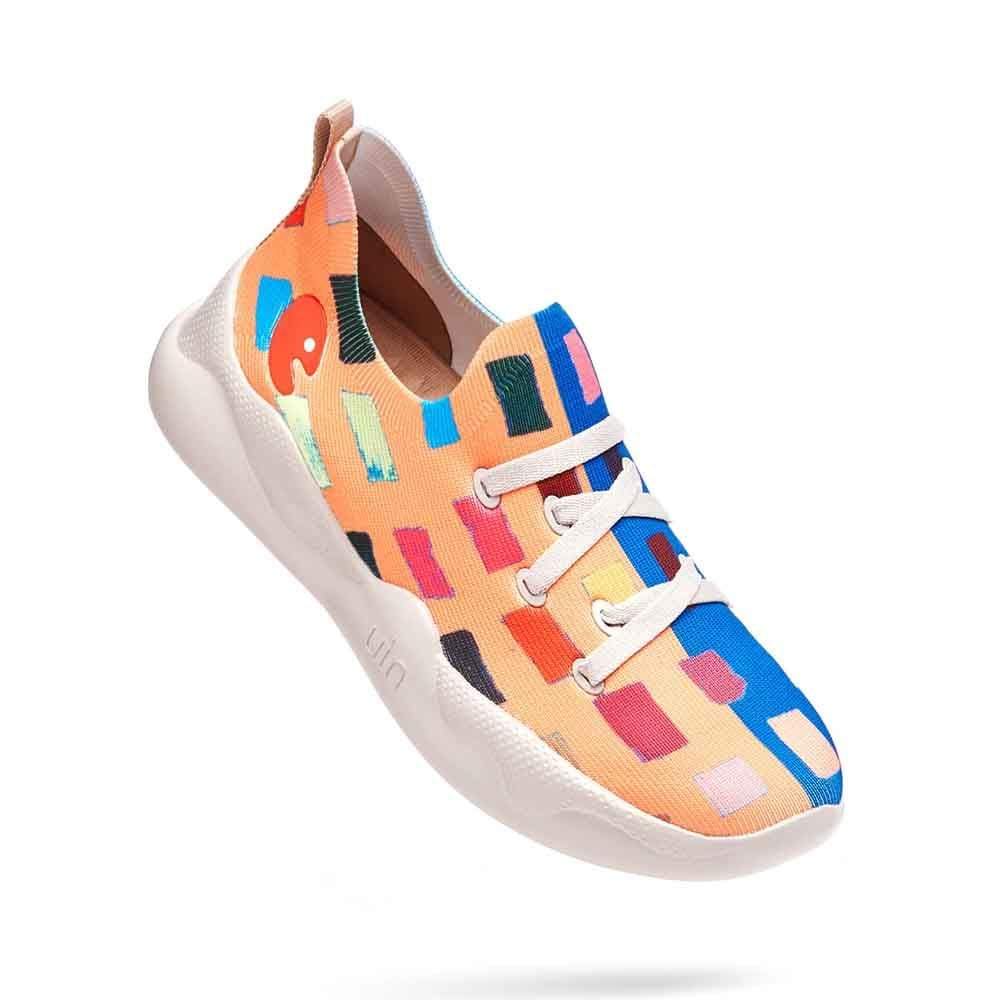 UIN Footwear Women Color Block Women Canvas loafers