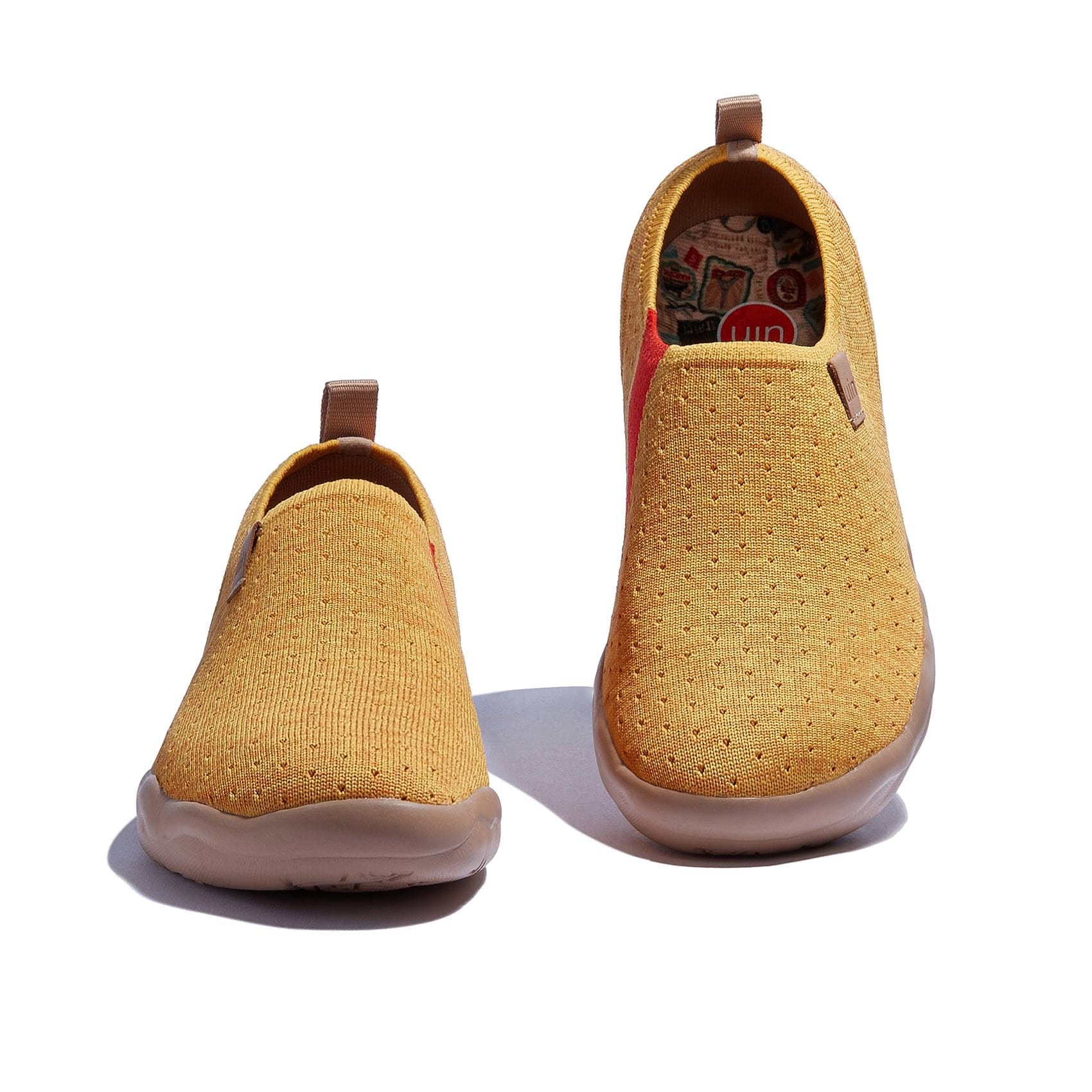 UIN Footwear Women Cork Yellow Toledo I Women Canvas loafers