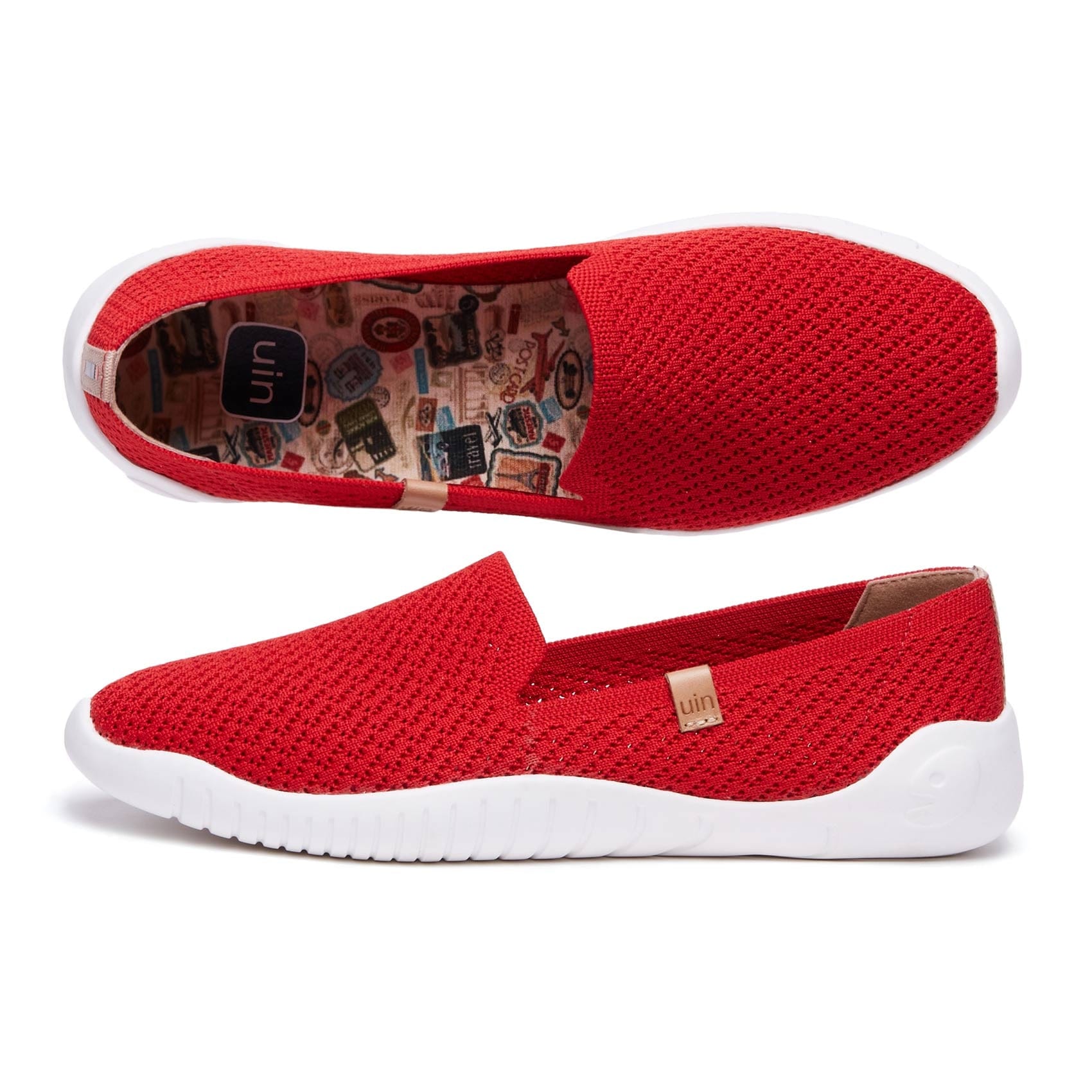 UIN Footwear Women Crimson Menorca II Women Canvas loafers