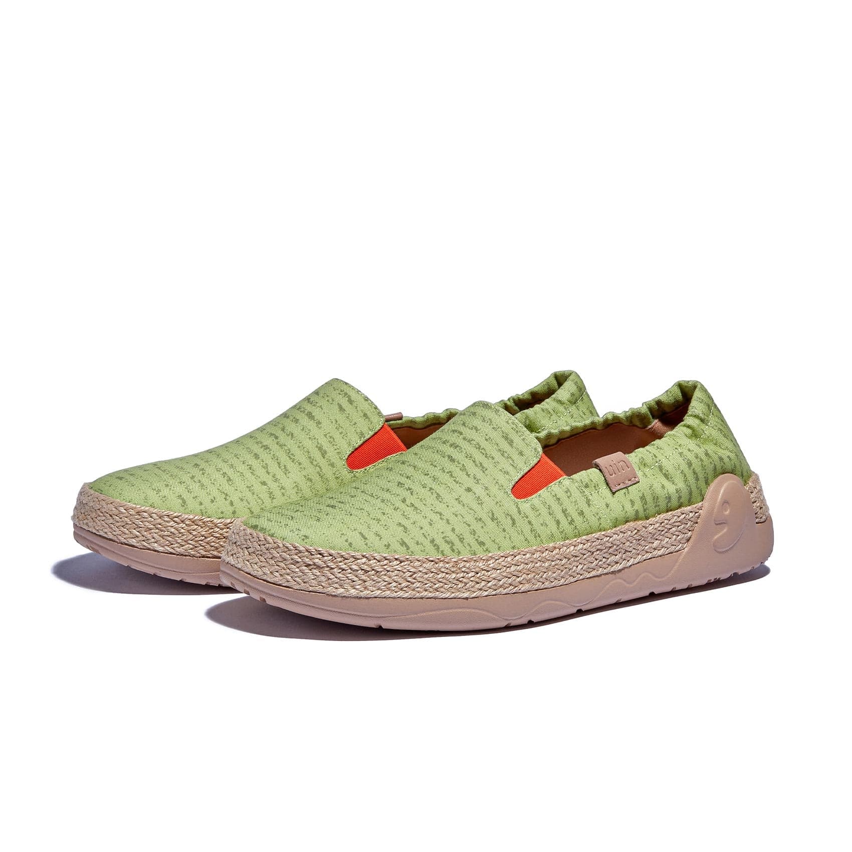 UIN Footwear Women Daiquiri Green Marbella VI Women Canvas loafers